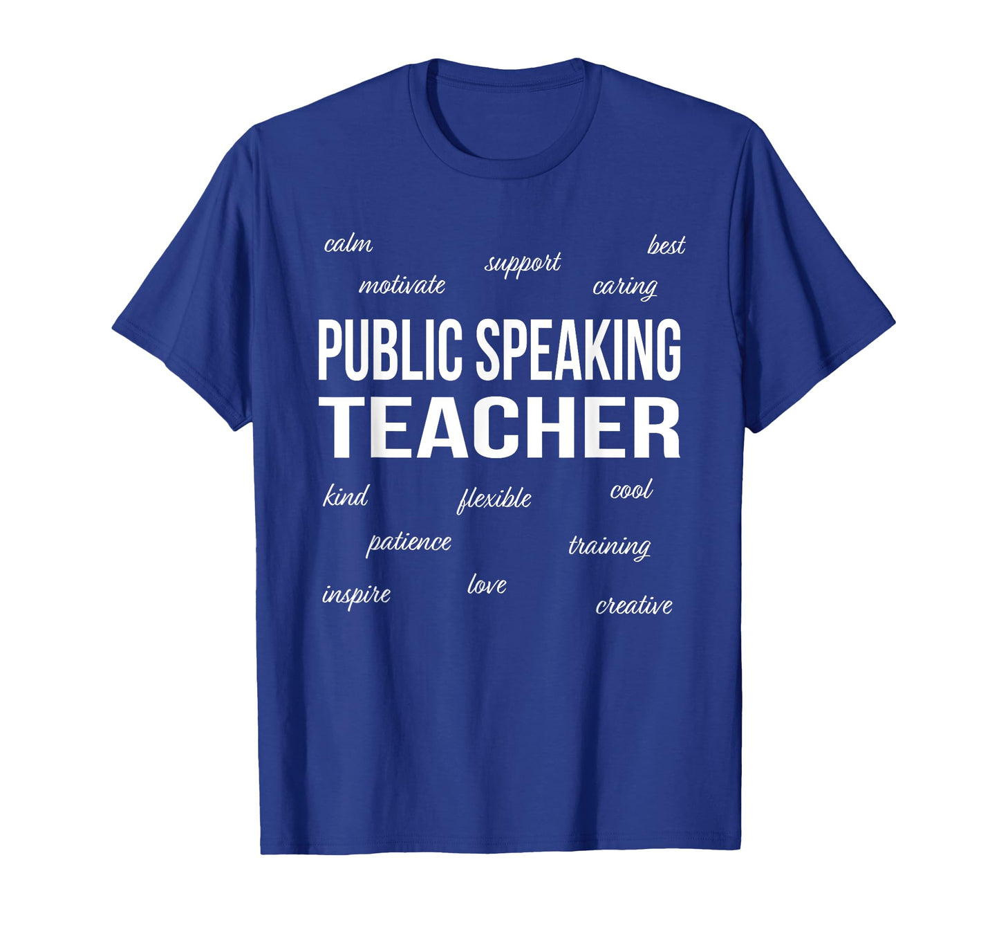Public Speaking Teacher Appreciation Funny Gift T-Shirt for Men Women