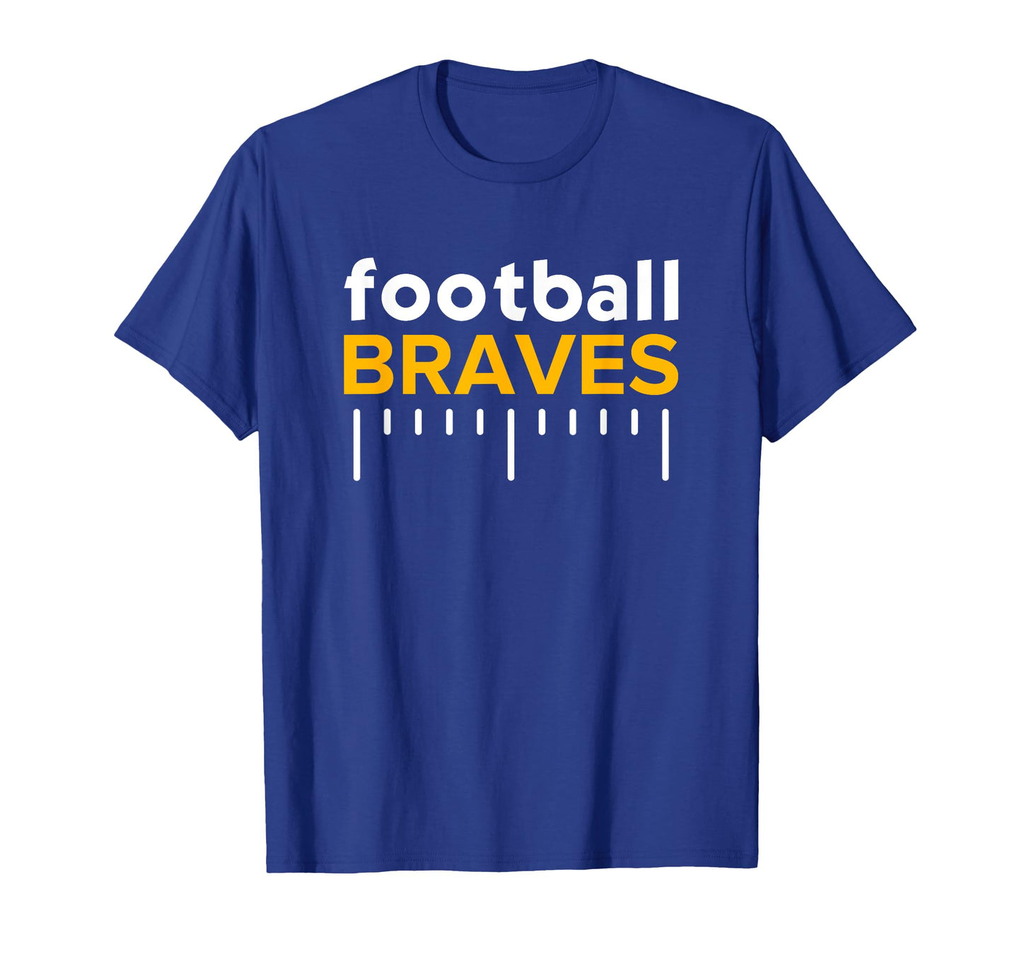 Star Valley Braves Football Lines HS T-Shirt
