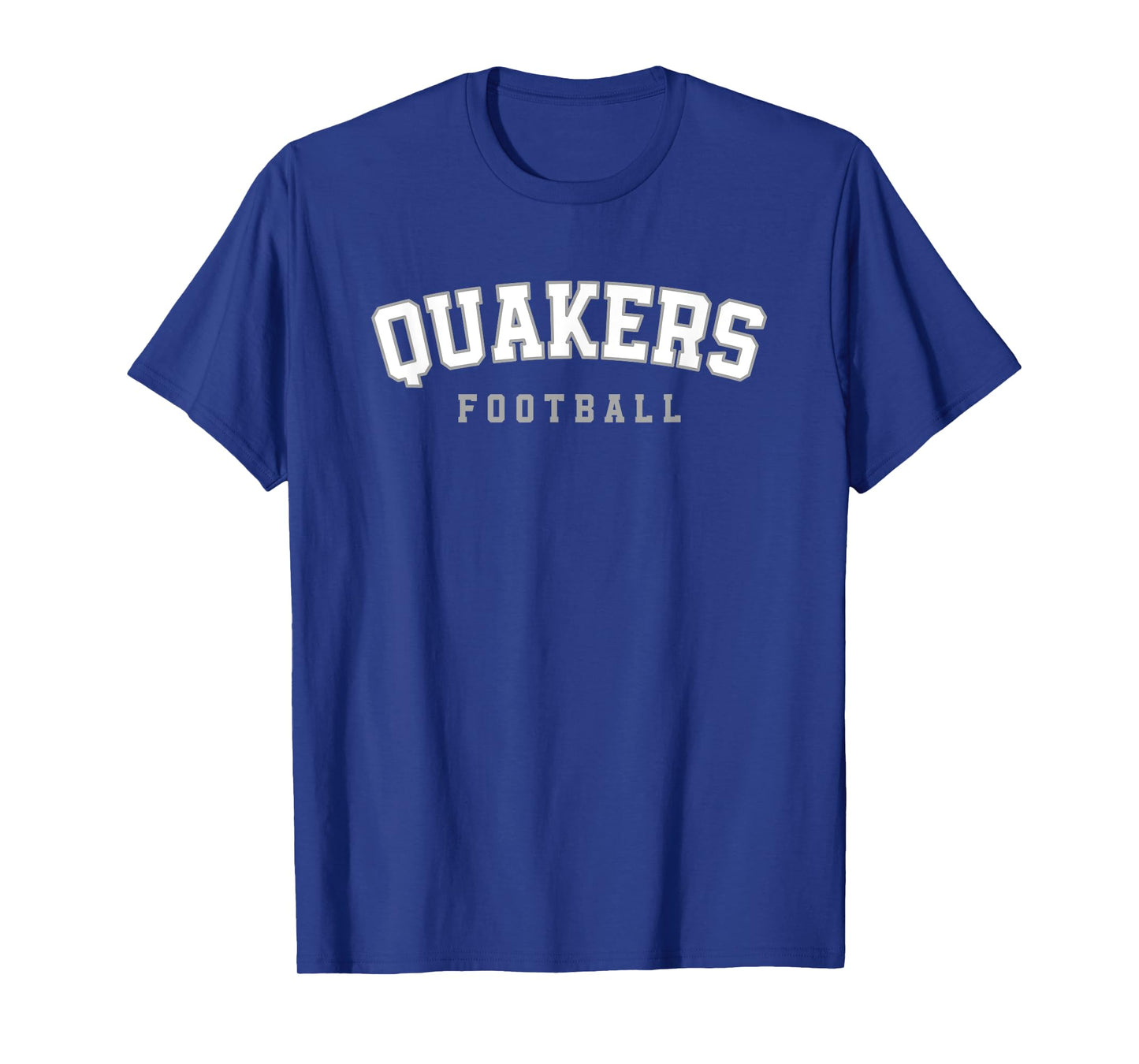 Quakers Plainfield Vertical Arch Football HS T-Shirt