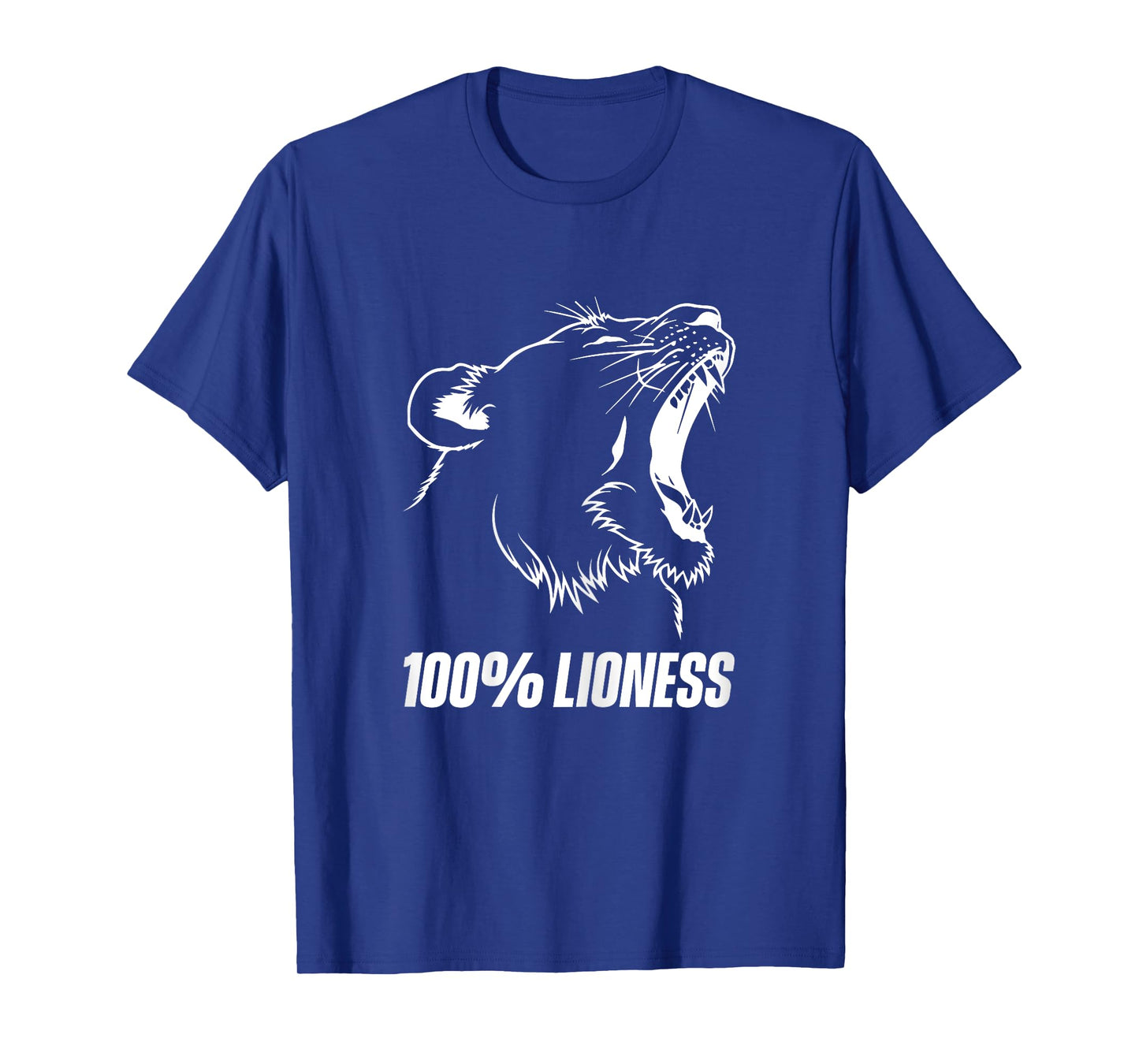 100% Lioness Gym Motivation Apparel Funny Inspiration Lion T-Shirt