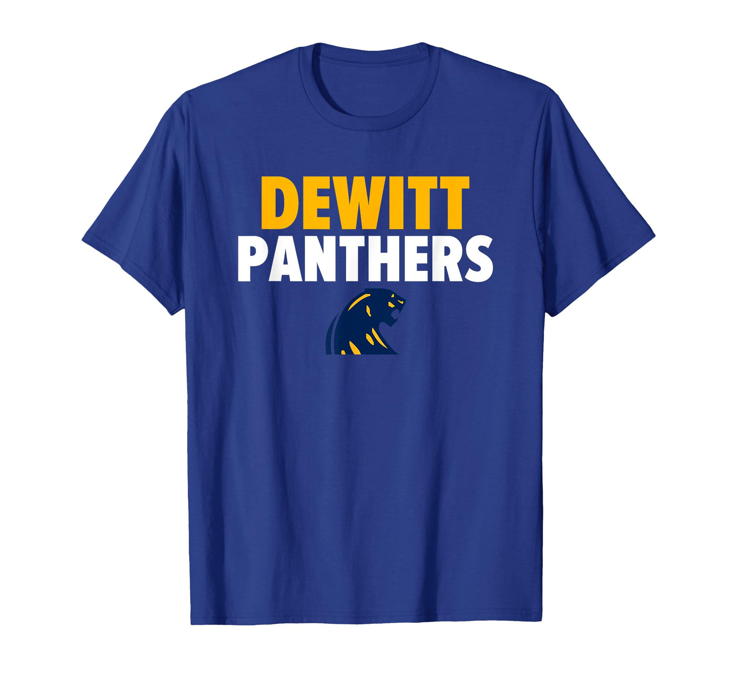 Dewitt Panthers Logo Bold HS T-Shirt
