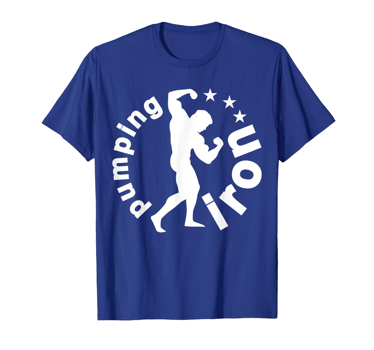 C560 PUMPING IRON T-Shirt Workout Gym Fitness MMA Motivation T-Shirt
