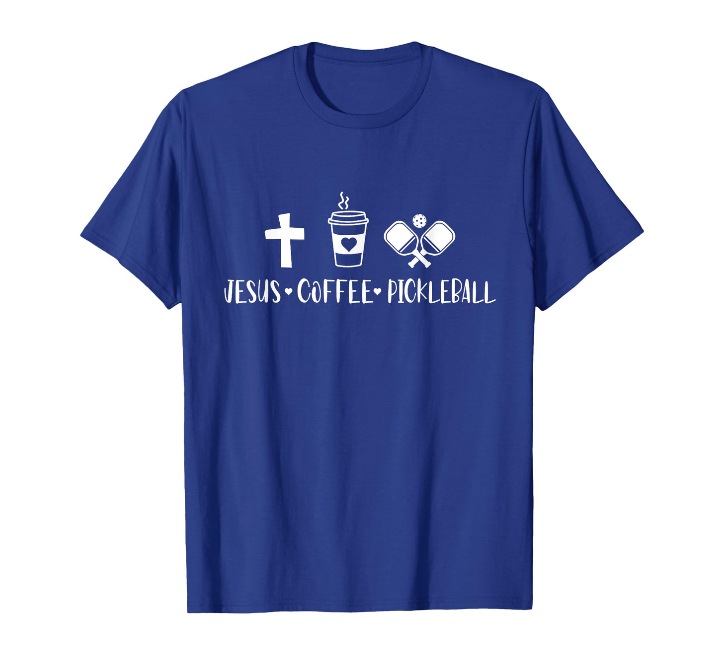 Jesus Coffee Picklenall Funny Christian Pickleball Lovers T-Shirt