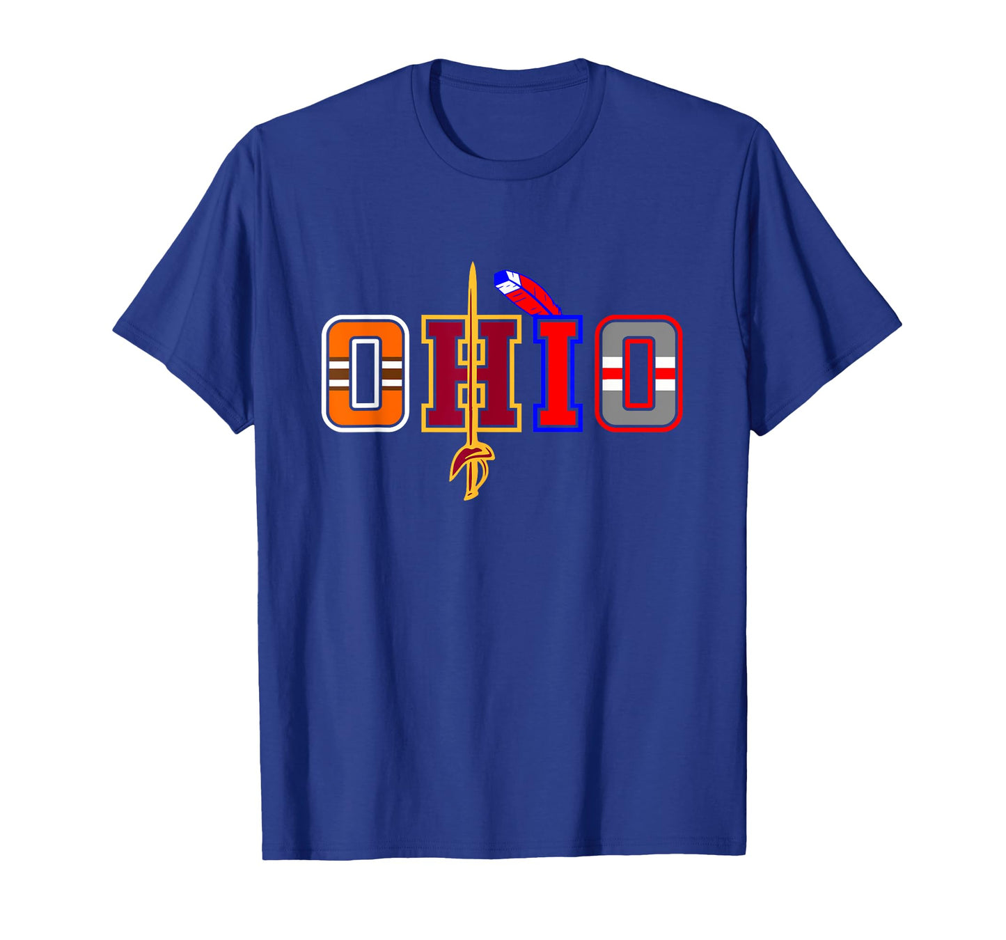 Ohio Gifts and Apparel Tees - DressedForDuty Ohio Apparel Unisex-Adults, Kids T-Shirt Black Short Sleeve Modern Classic T-Shirt