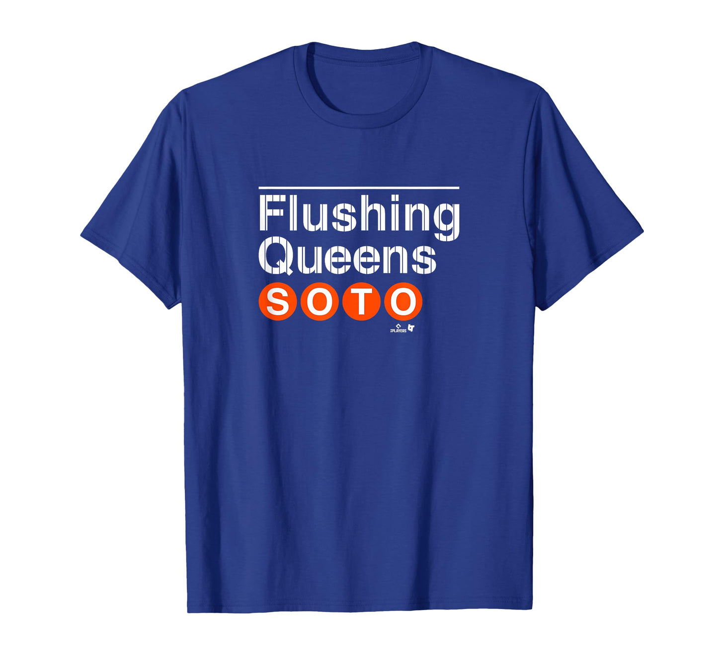 BreakingT Juan Soto - Subway Platform Sign - New York Baseball T-Shirt