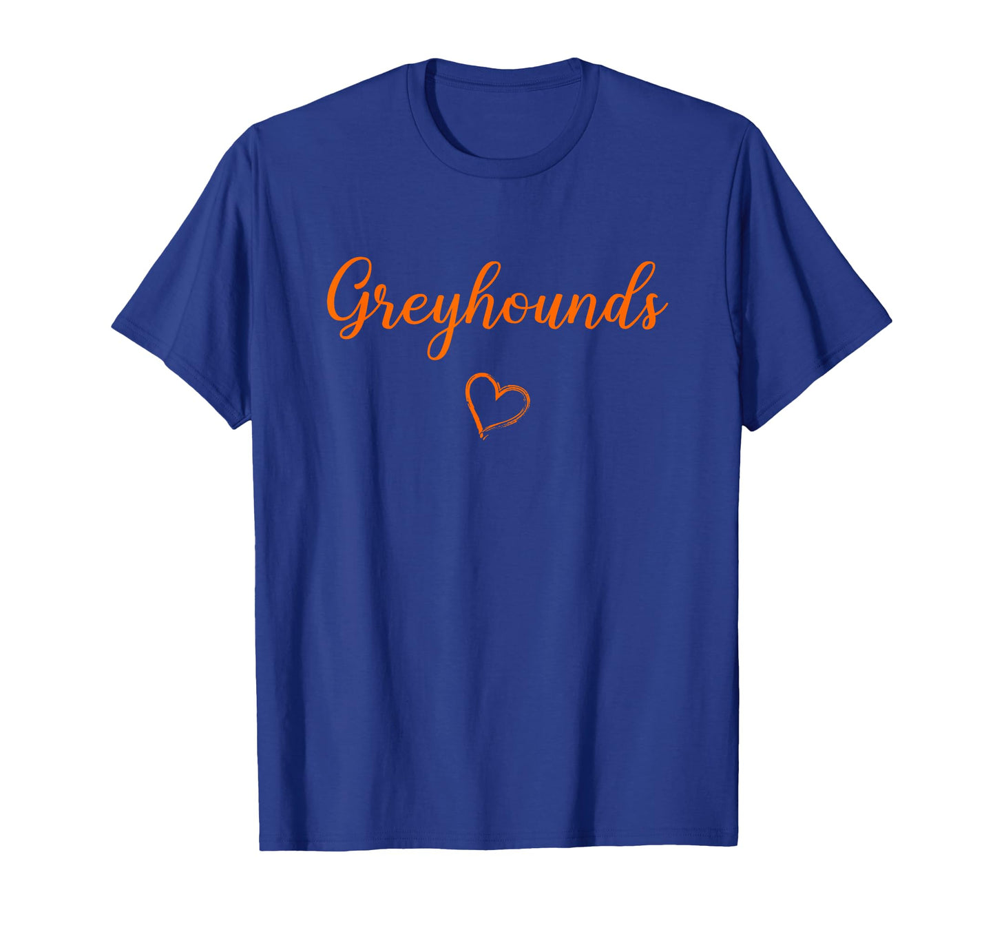 Clayton Greyhounds Above Small Heart T-Shirt