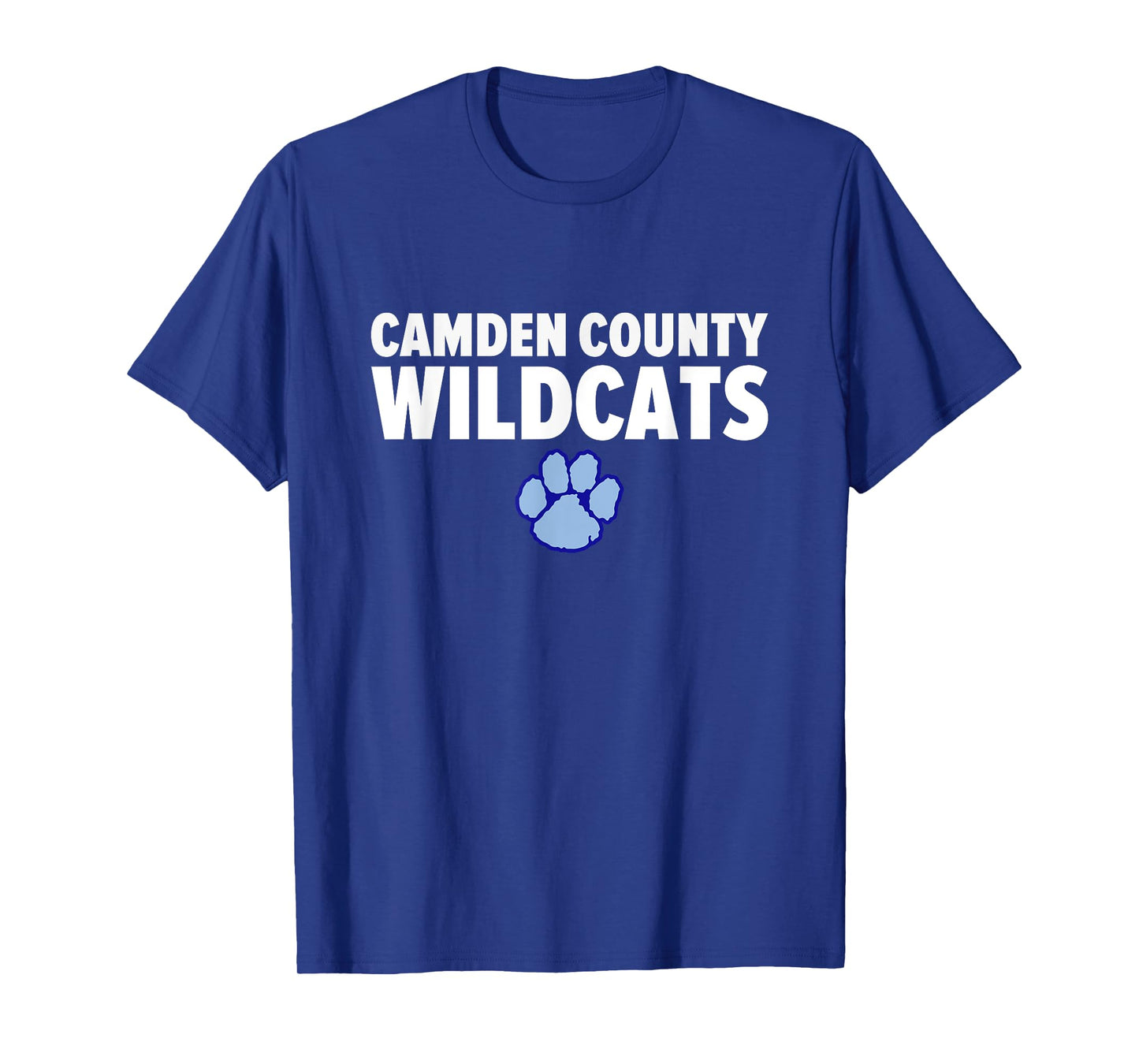 Camden County Wildcats Logo Bold HS T-Shirt