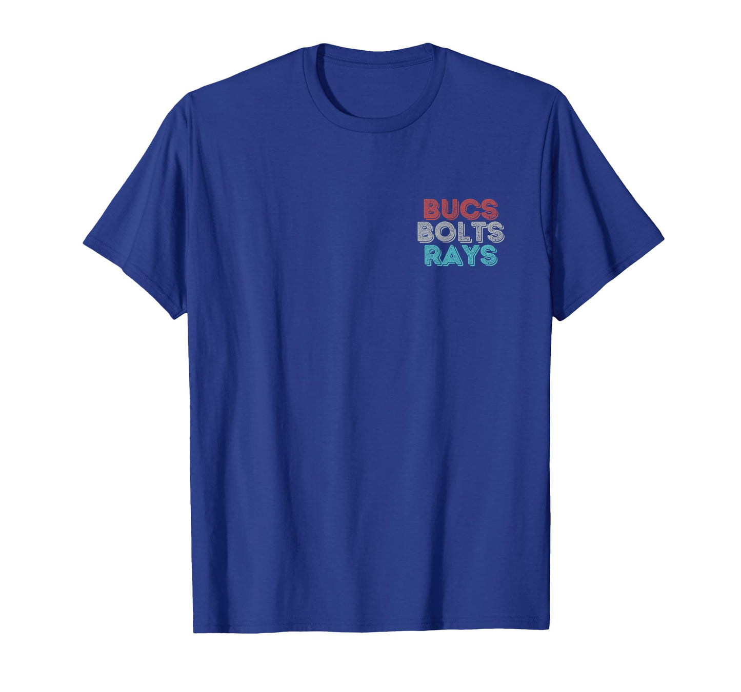 Vintage Retro Small Bucs Bolts Rays T-Shirt