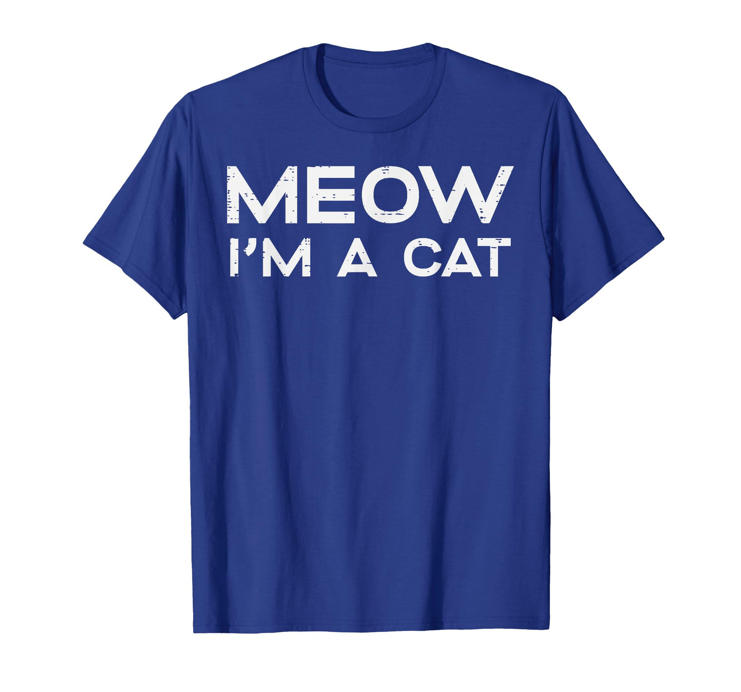 Halloween Meow Im Cat Funny Costume Women Girls Kids Men T-Shirt