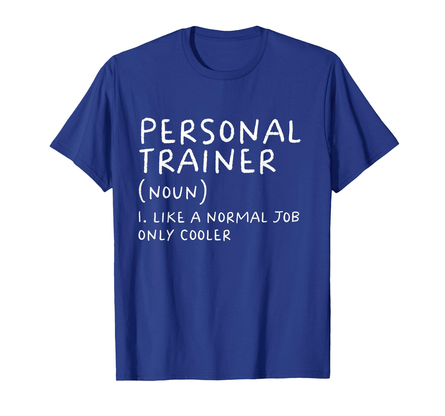 Personal Trainer Definition Funny Instructor Gym Sports T-Shirt