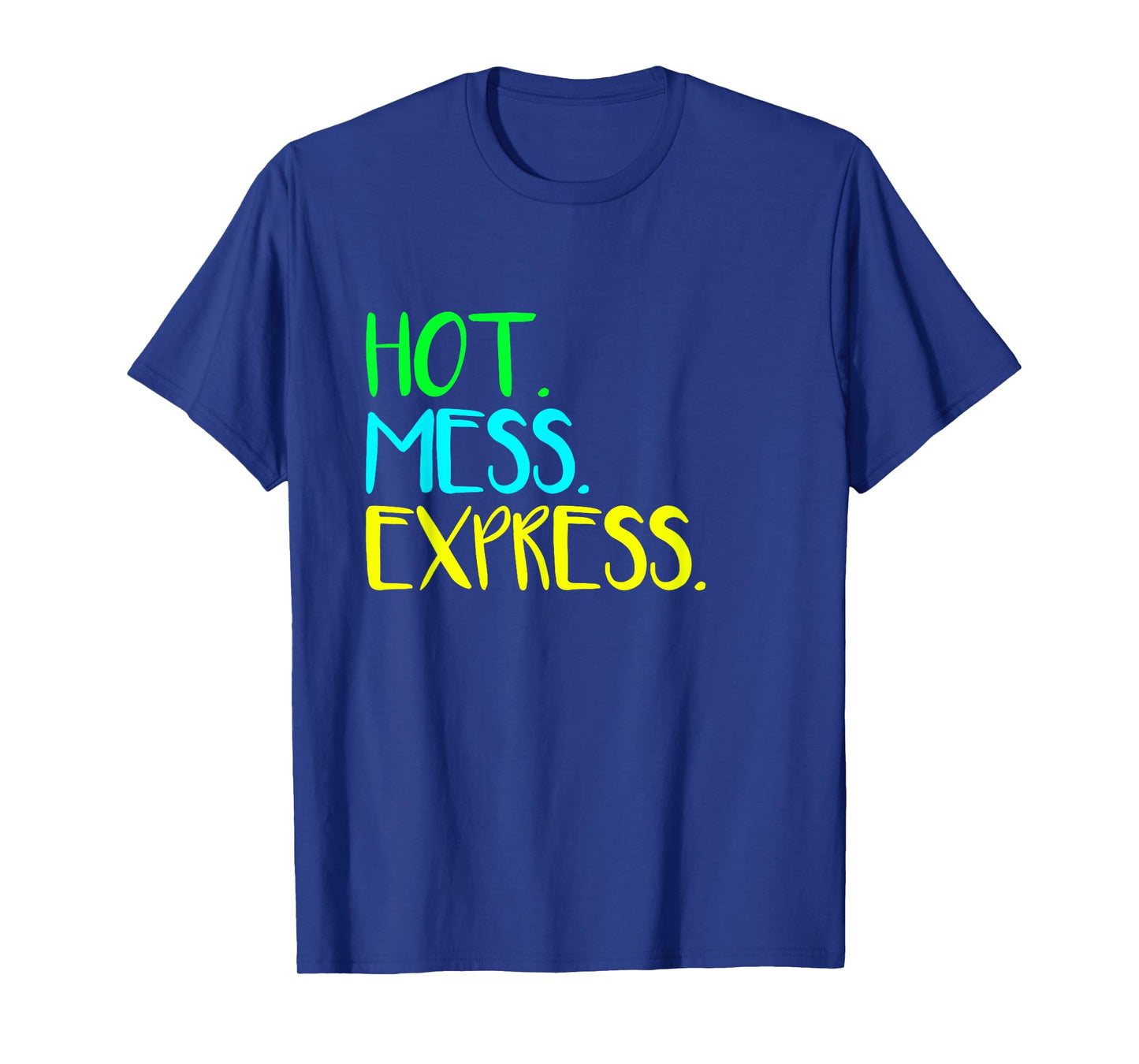 All Aboard The Hot Mess Express Life Status Funny Gym Shirt T-Shirt