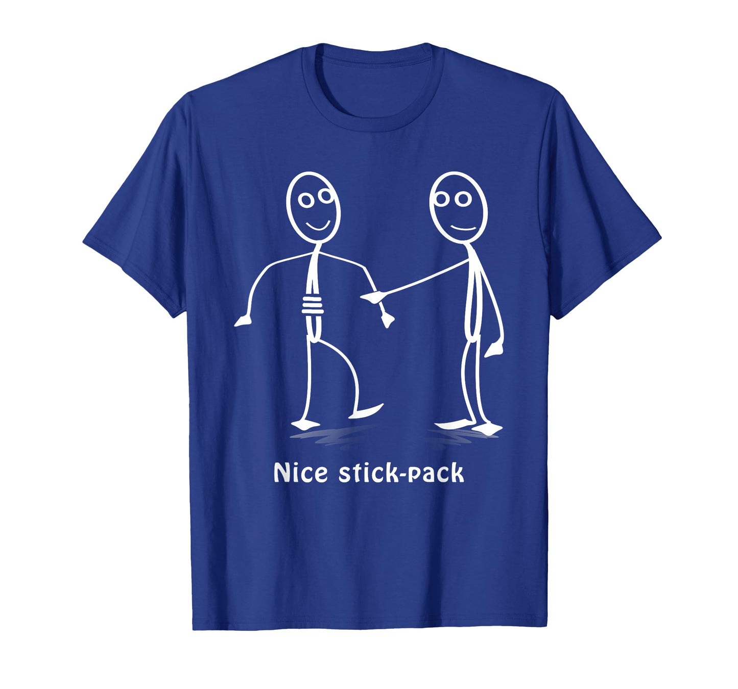 Funny "Nice Stick-Pack" Stickman Costume - Stick Figure T-Shirt