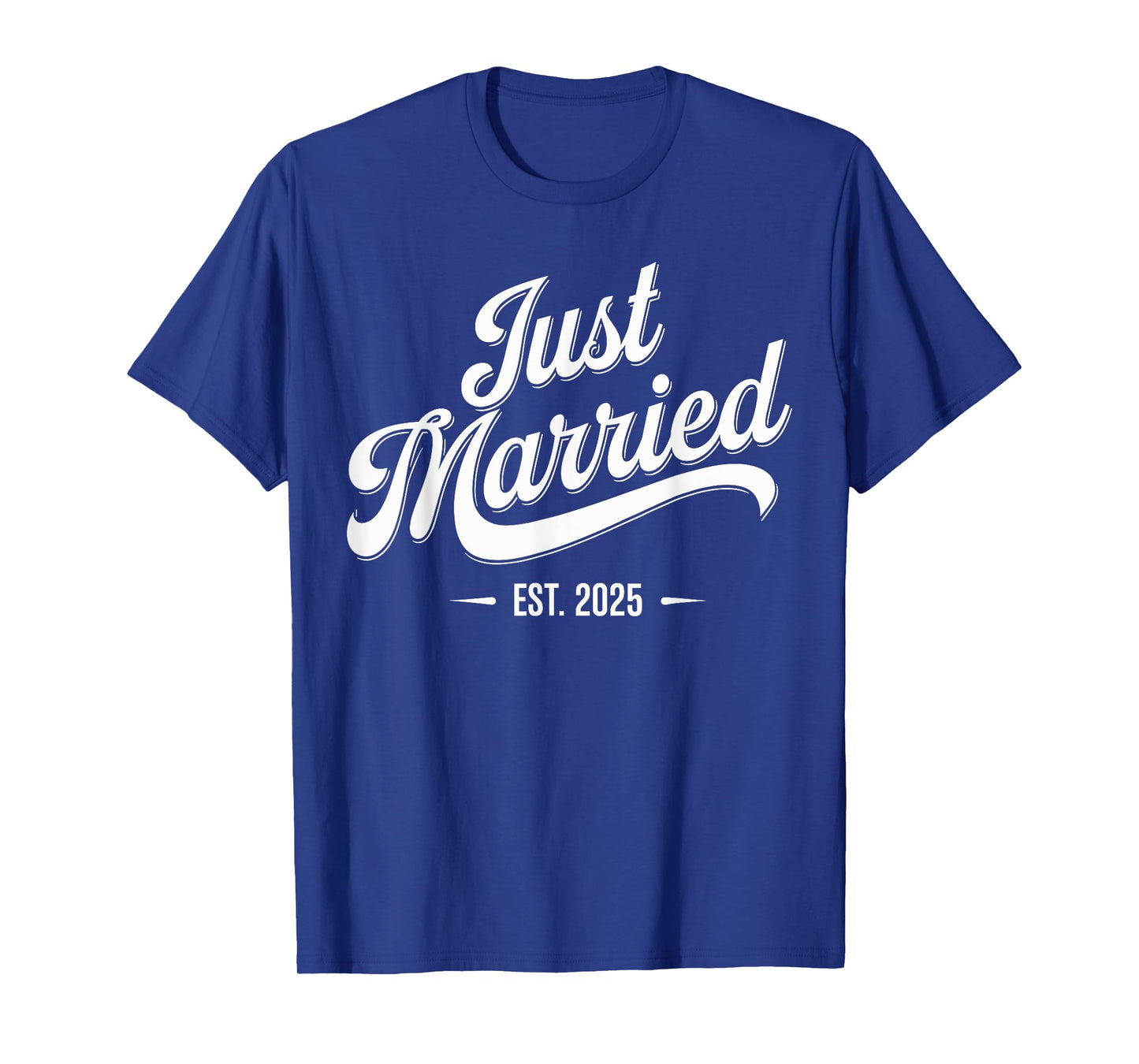 Mr. Est. 2025 Just Married Wedding Hubby Mr & Mrs T-Shirt