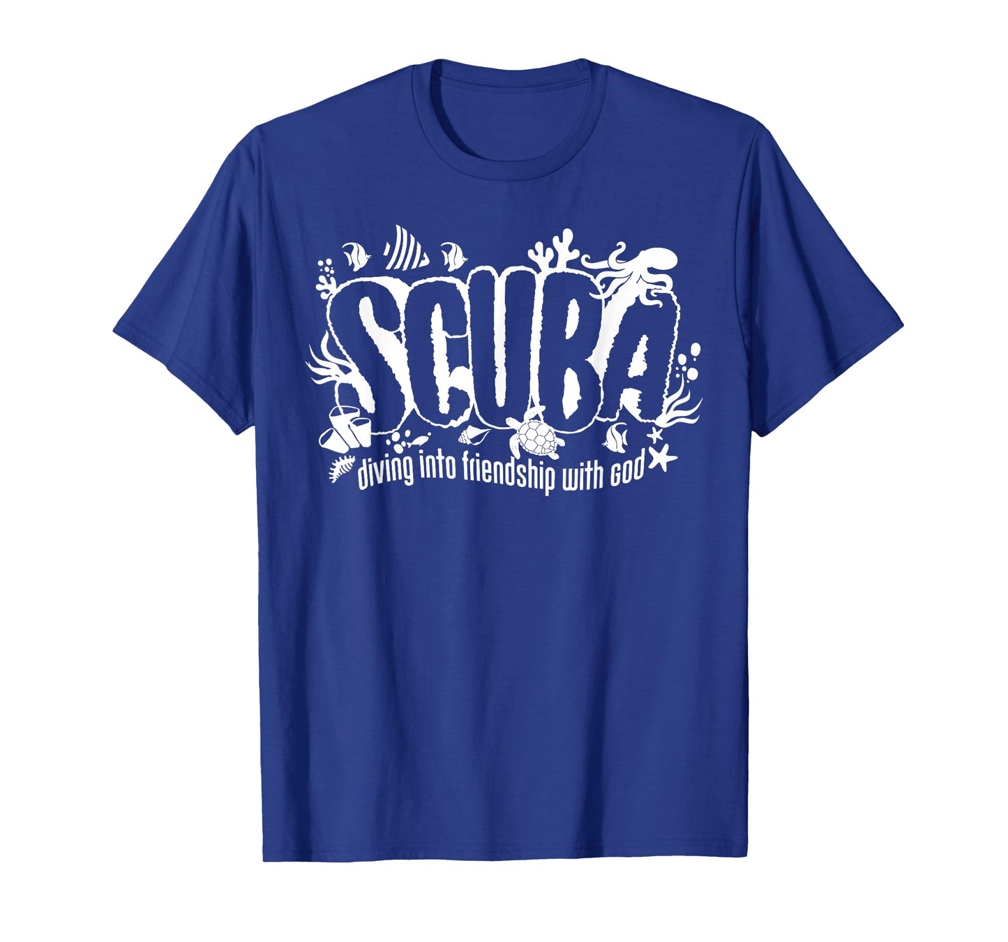 Scuba Diving Into Friendship with God Christian VBS 2024 T-Shirt