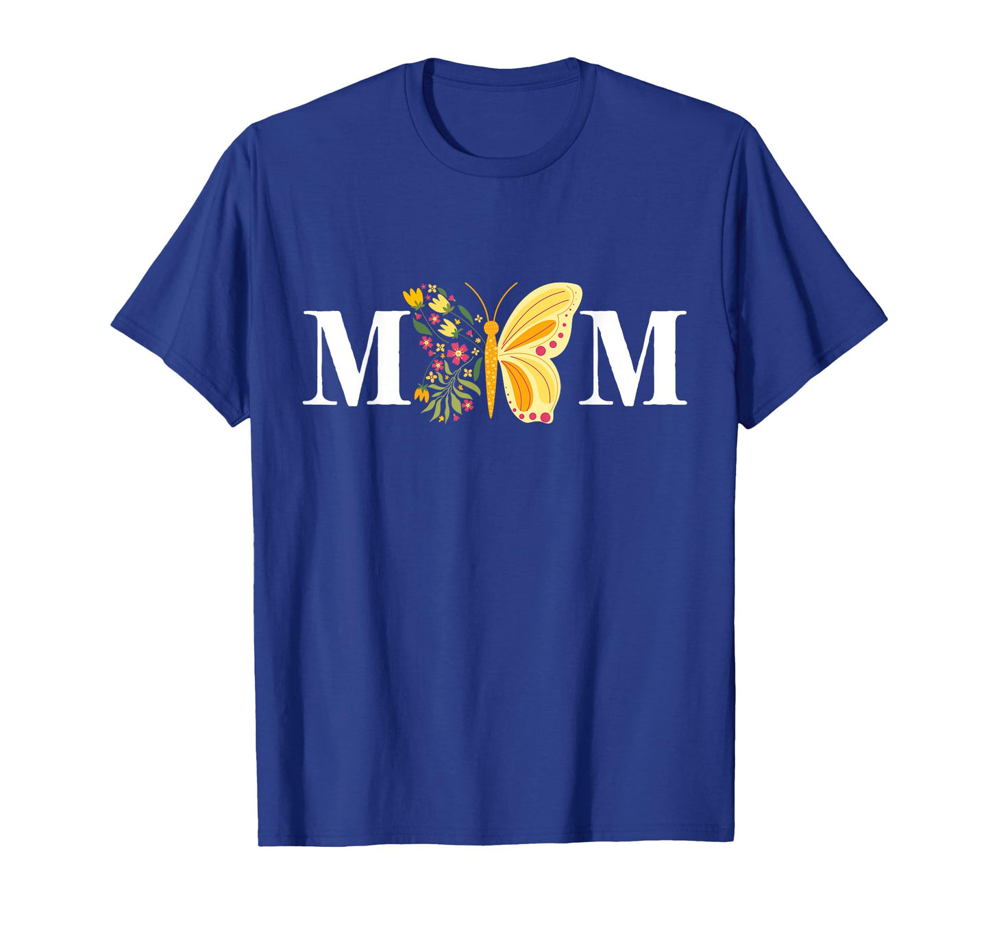 Mother's Day Butterfly Mom Mommy Mama Cute Insect Flower T-Shirt