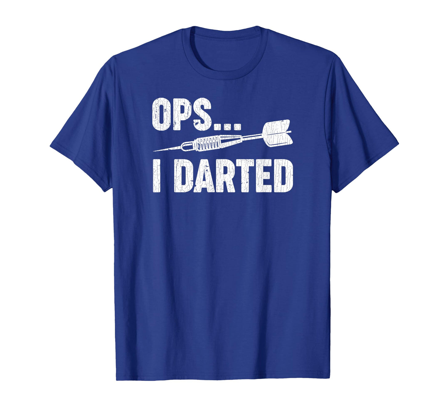 Vintage Oops I Darted Darts Player Dart Gift T-Shirt