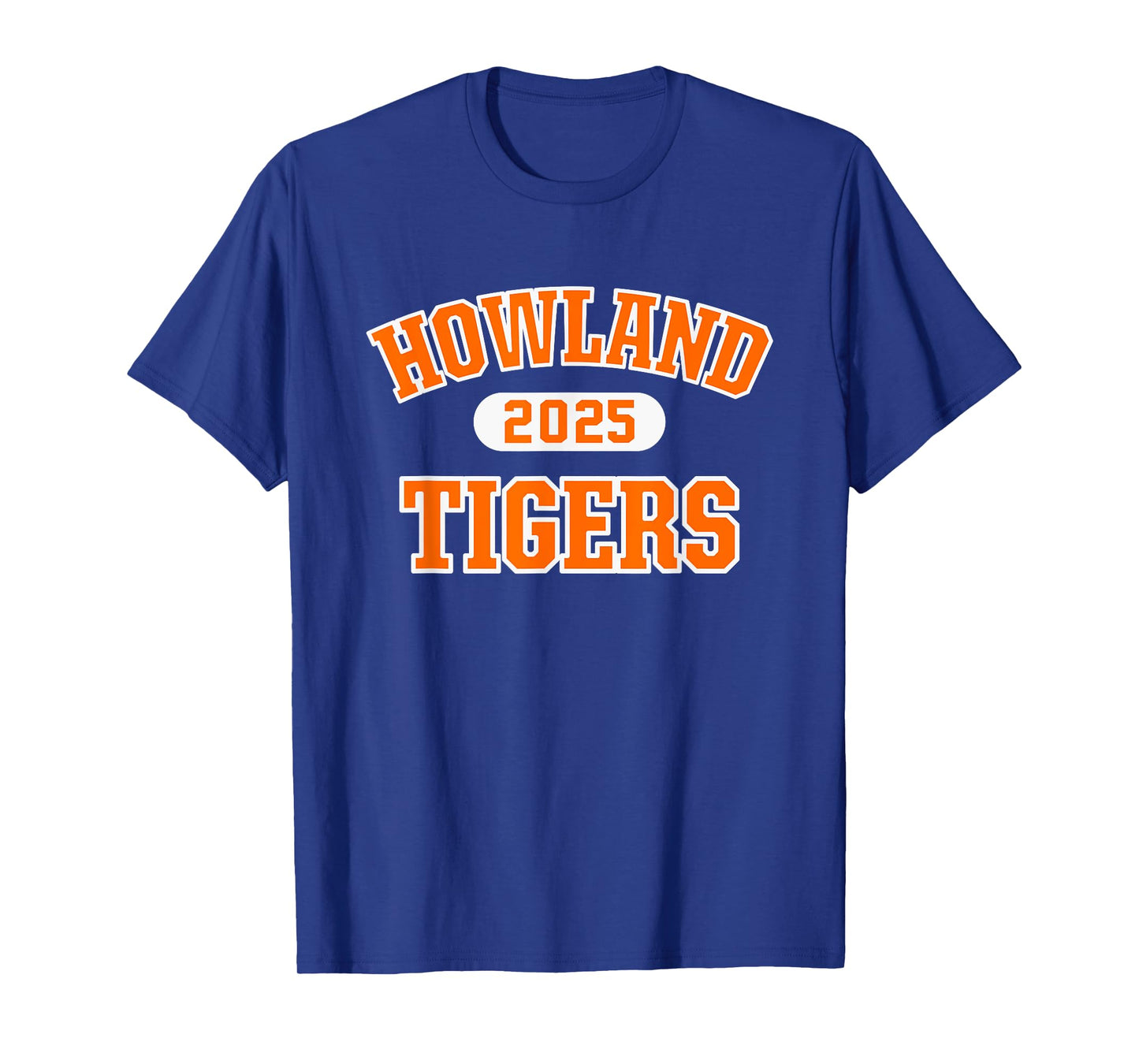 Howland Tigers High School Arch 2025 T-Shirt