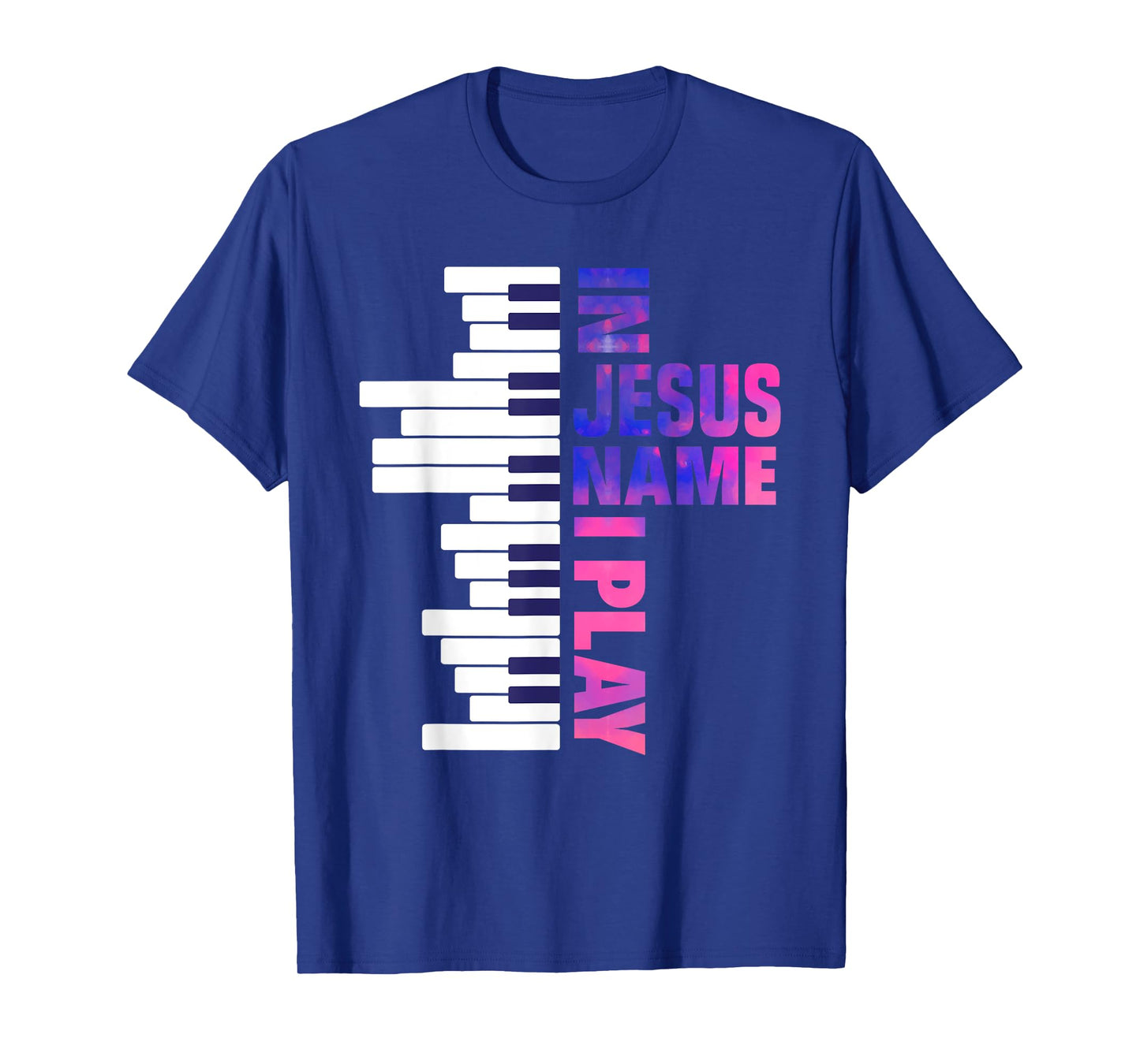 Christian Jesus Piano Player Pianist Keyboard Player Piano T-Shirt