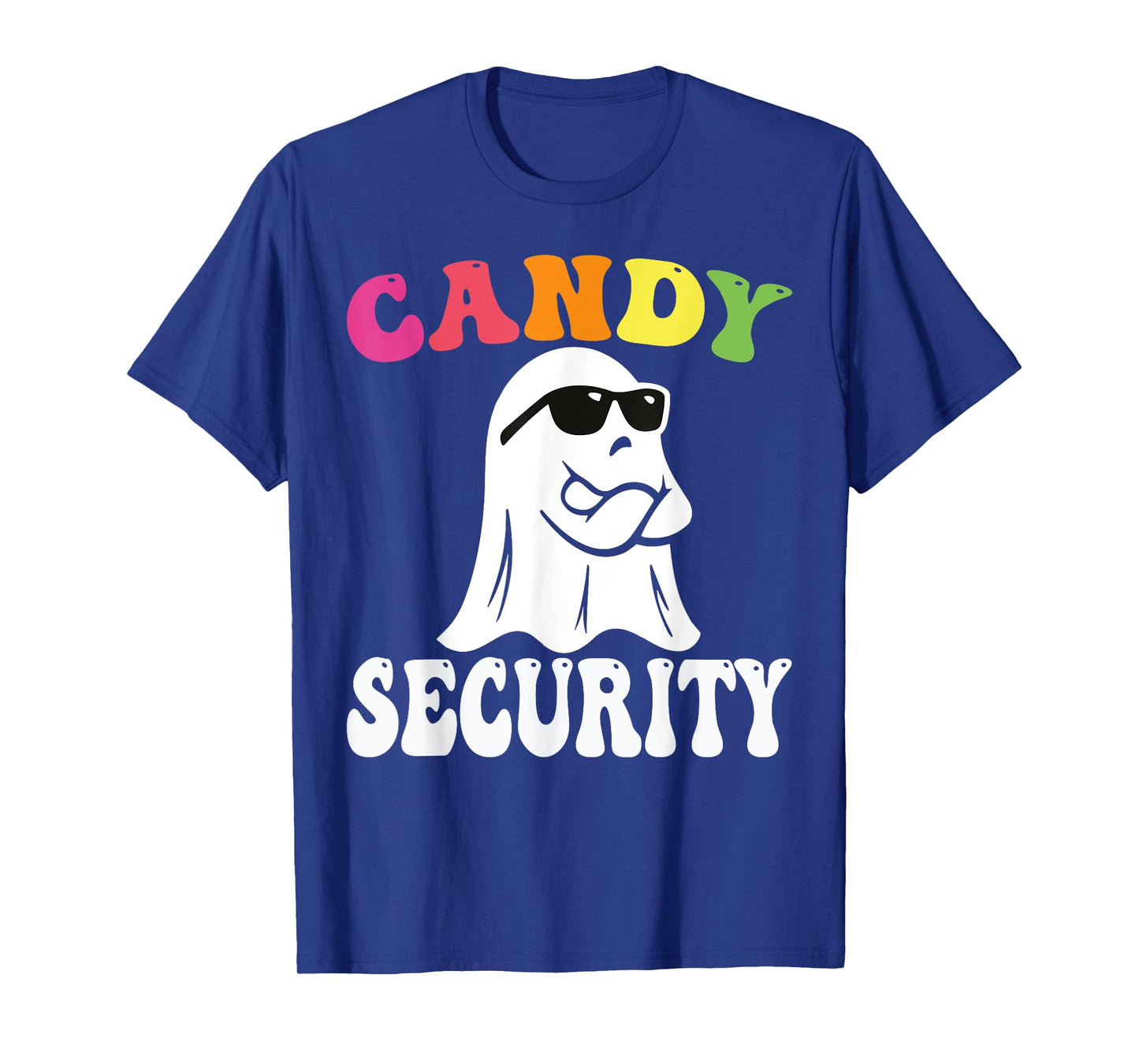 Funny Ghost Candy Security Halloween Costume Halloween Candy T-Shirt