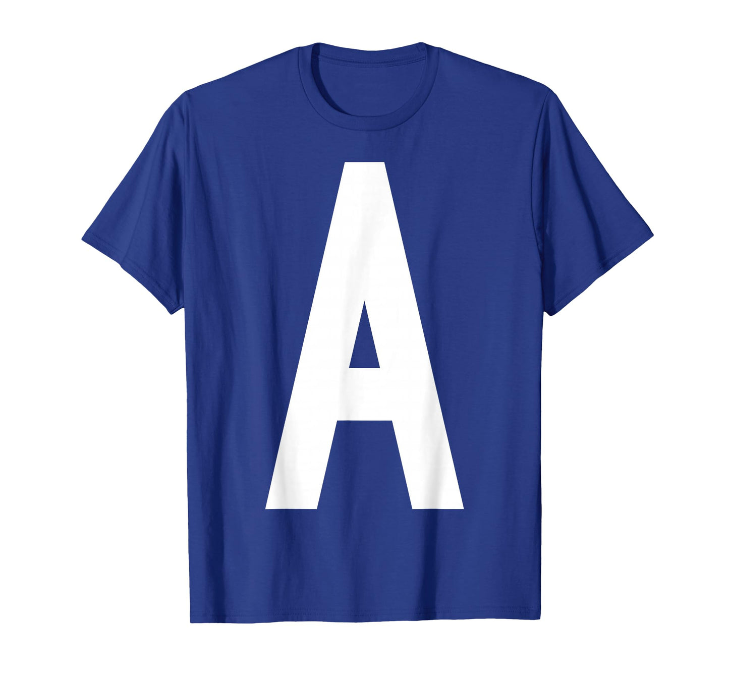 Letter A Funny Group Matching Christmas Costume 2025 Family T-Shirt