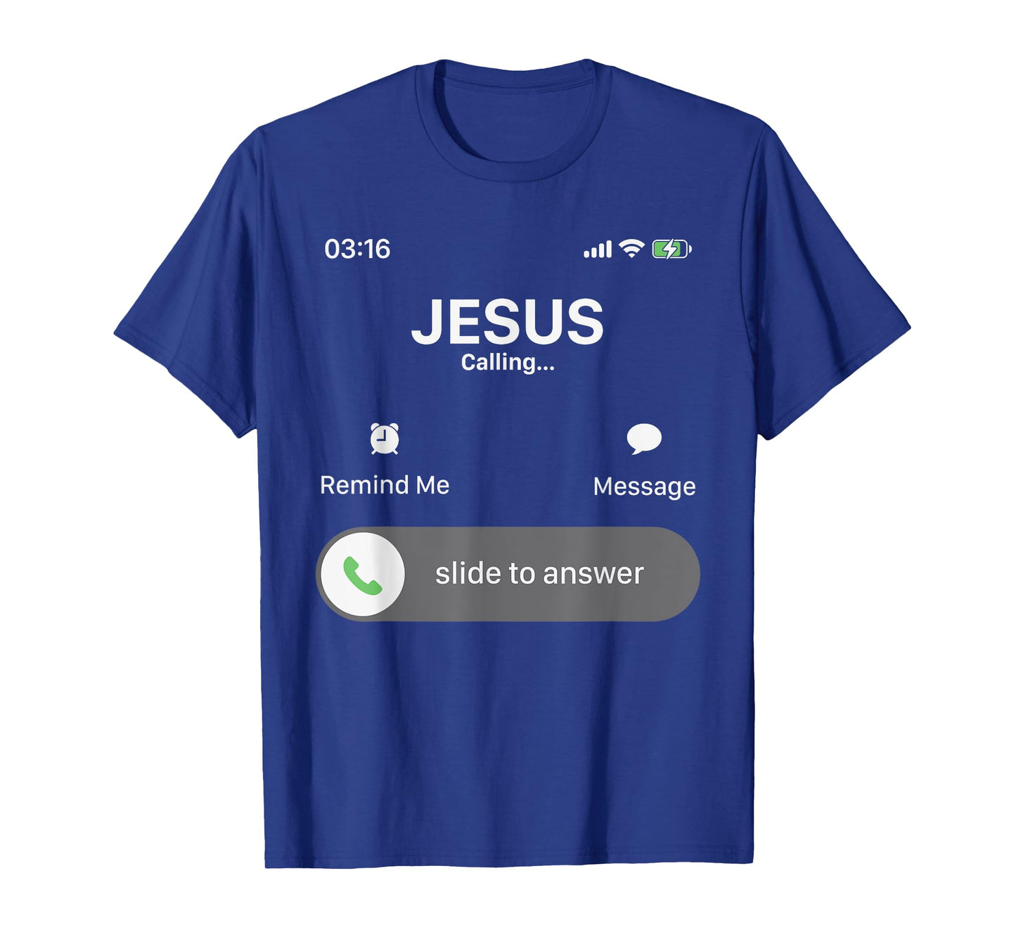 Religious Jesus is Calling Christian Church Lord T-Shirt