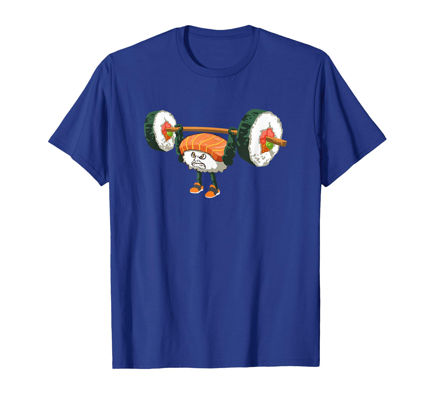 Funny Bodybuilder Sushi Lifting Weights Gift T-Shirt