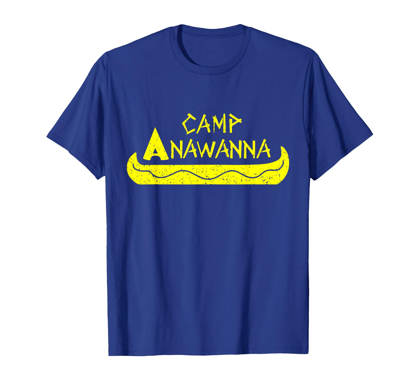 Camp Anawanna Outfits Unisex-Adults Vintage T-Shirt Black Small Classic Fit Crew Neck Short Sleeve