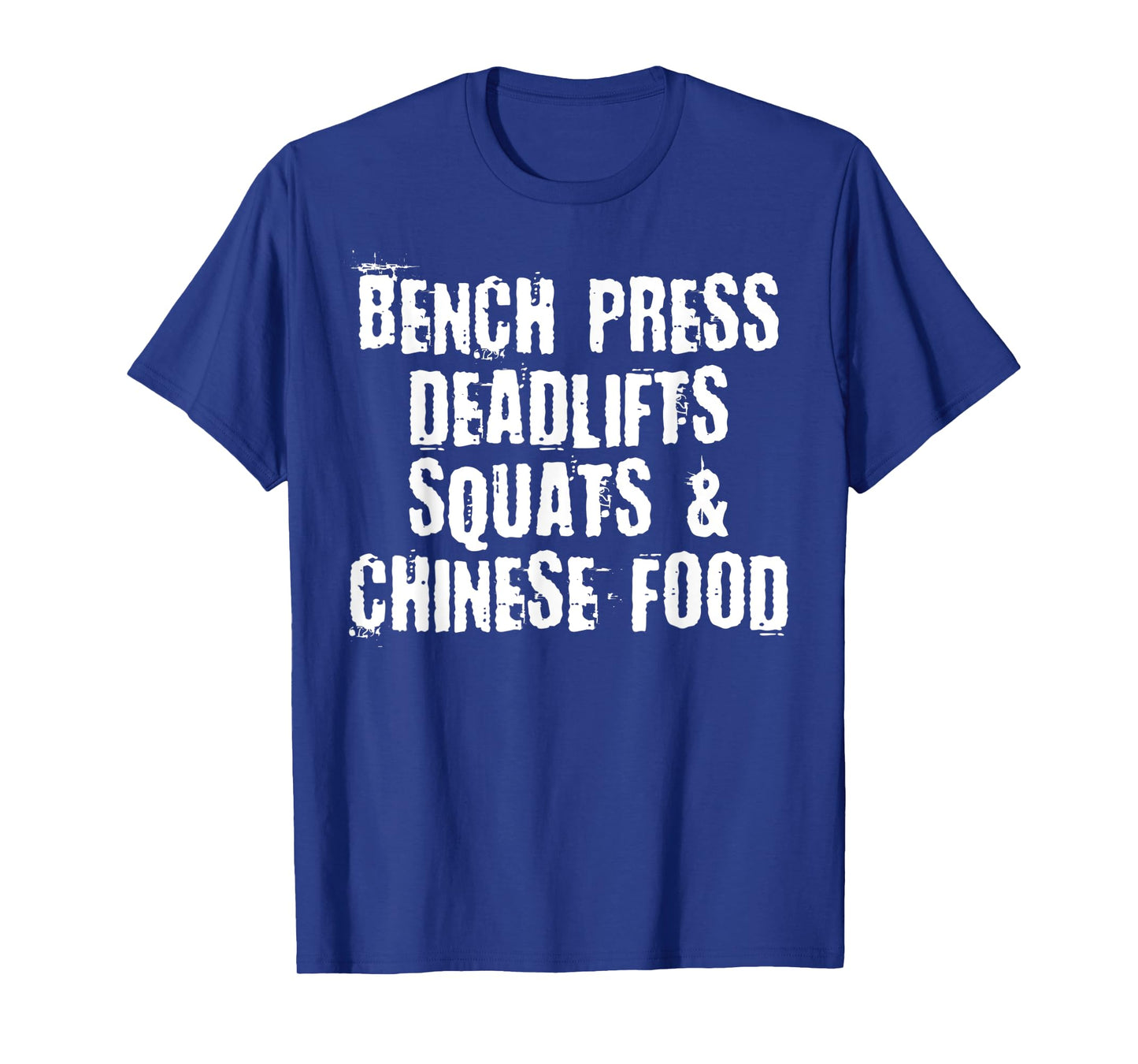 Funny Powerlifter Gift Chinese Food Gym Workout T-Shirt