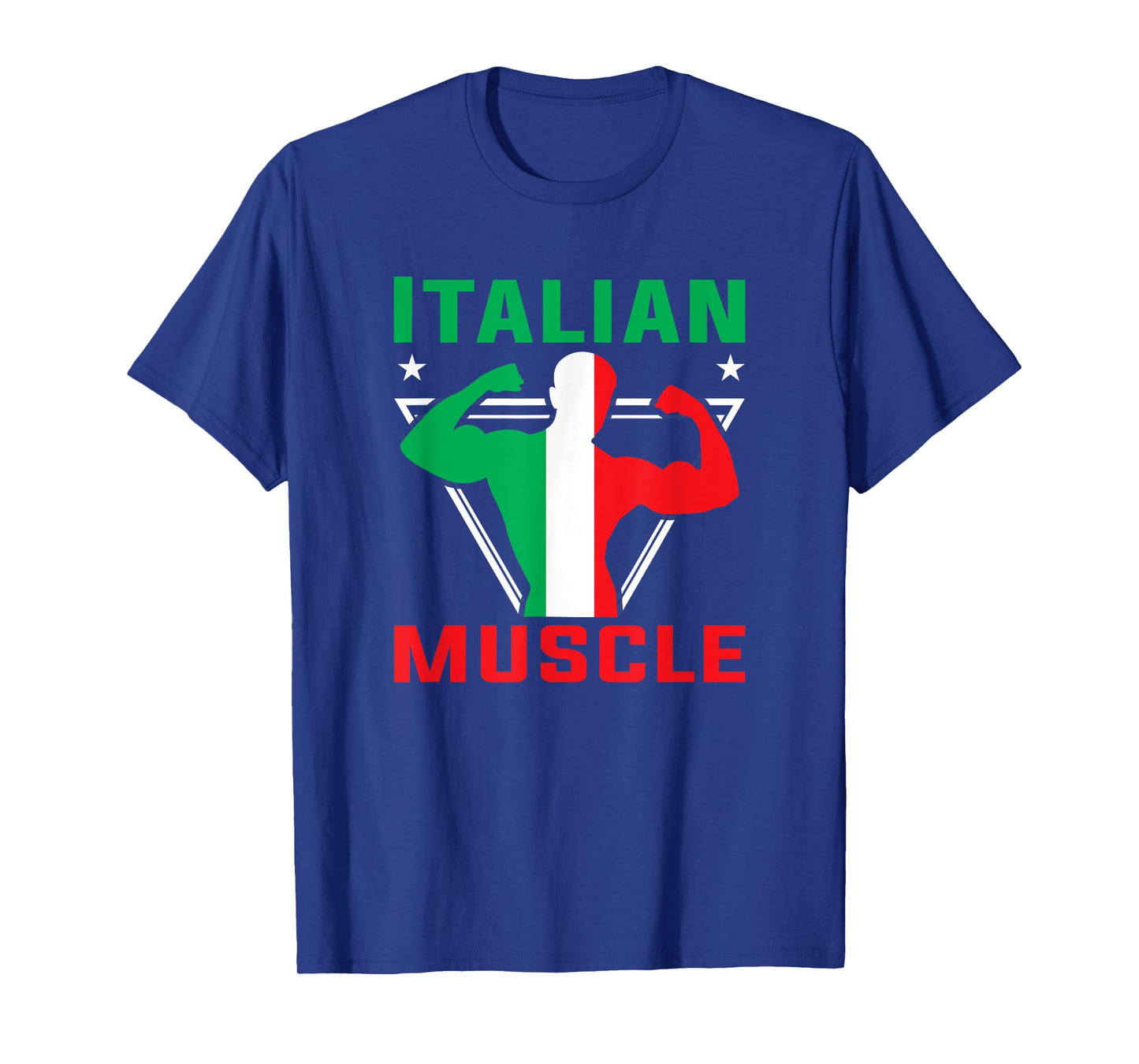Italian Muscle Funny Italian Heritage Workout Gift for Men T-Shirt