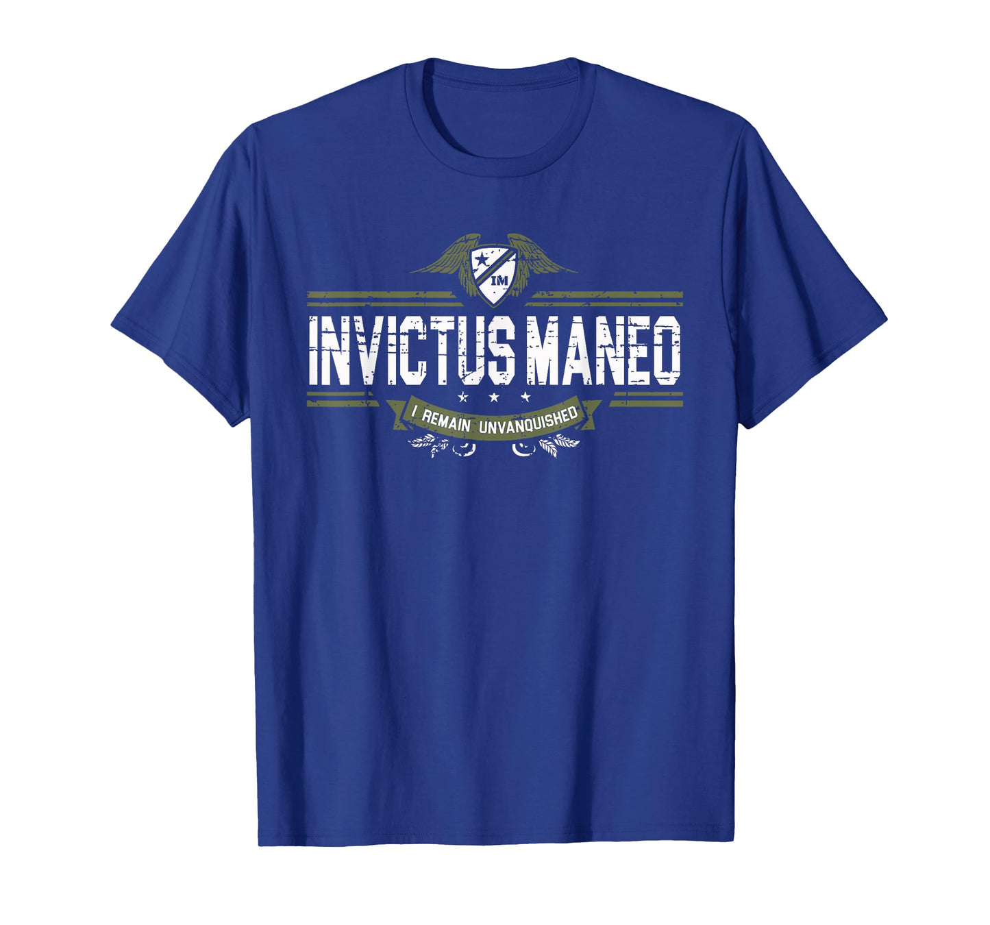 Invictus Maneo - meaning in Latin "I Remain Unvanquished" T-Shirt