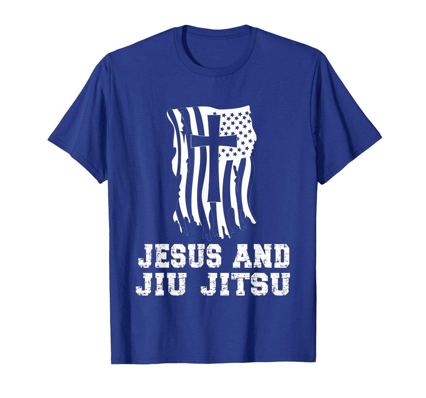 Jesus And Jiu Jitsu Design for Christian Martial Arts Fan T-Shirt