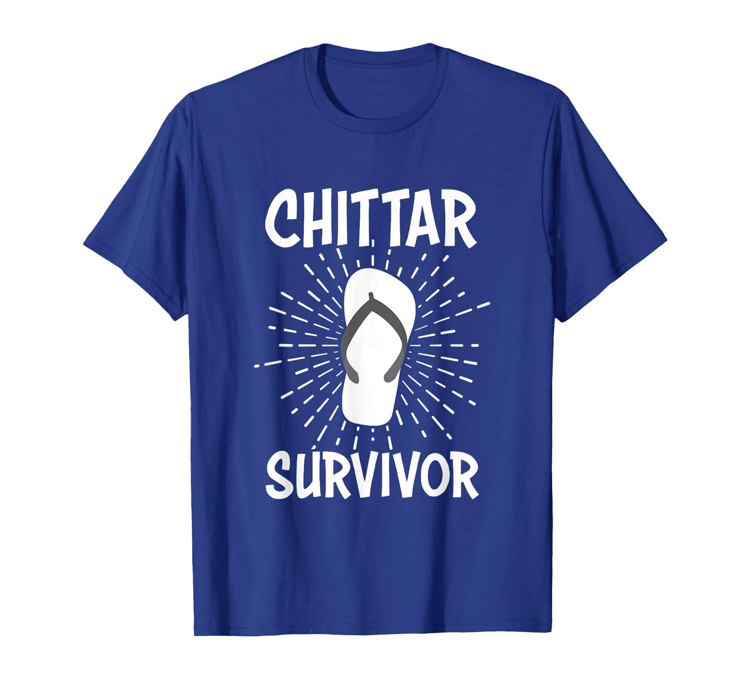 Chittar Survivor Desi Punjabi Sikh Funny Indian Novelty T-Shirt