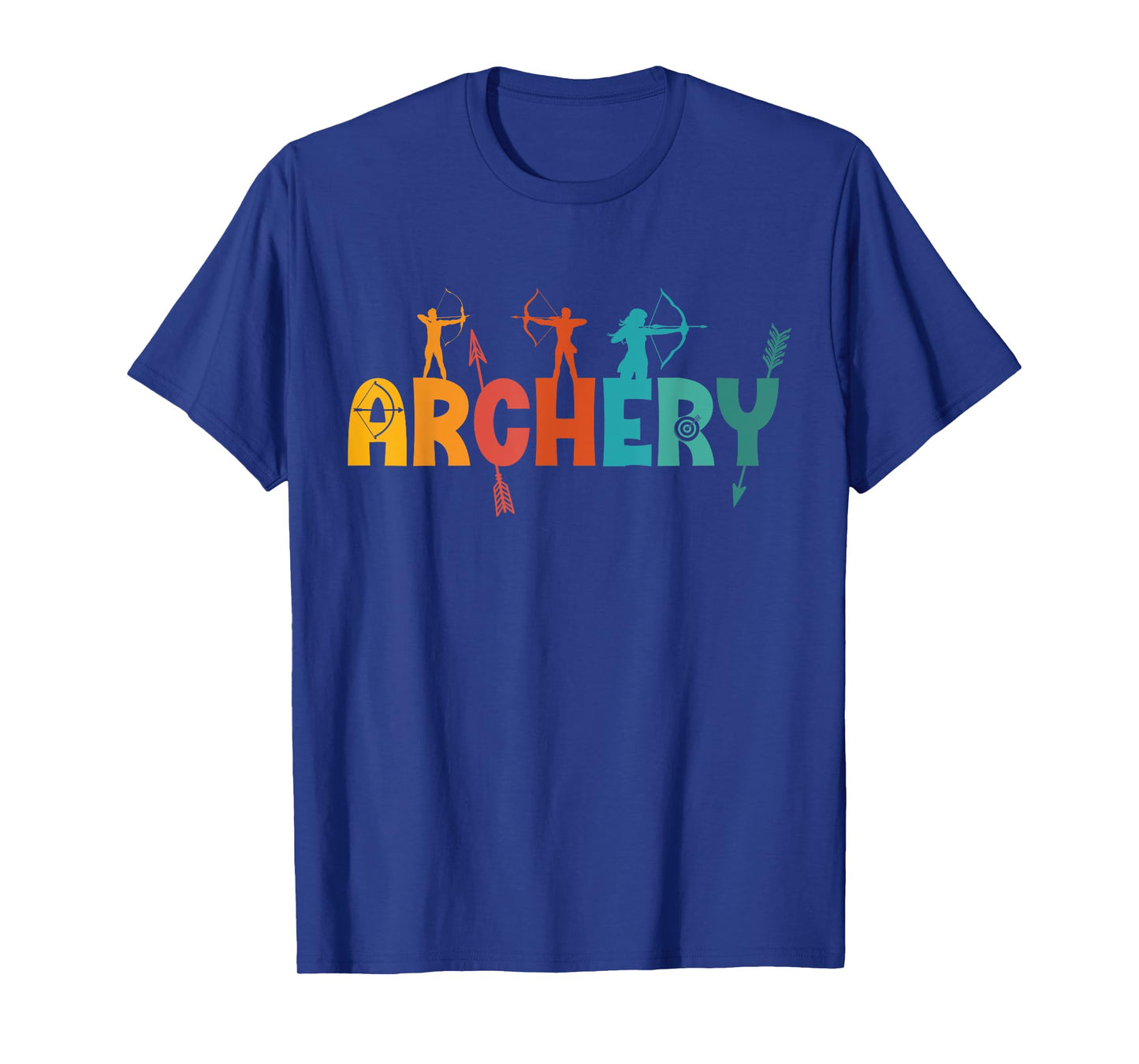 Archery Vintage Archer Sport Competition Bow Arrow Target T-Shirt