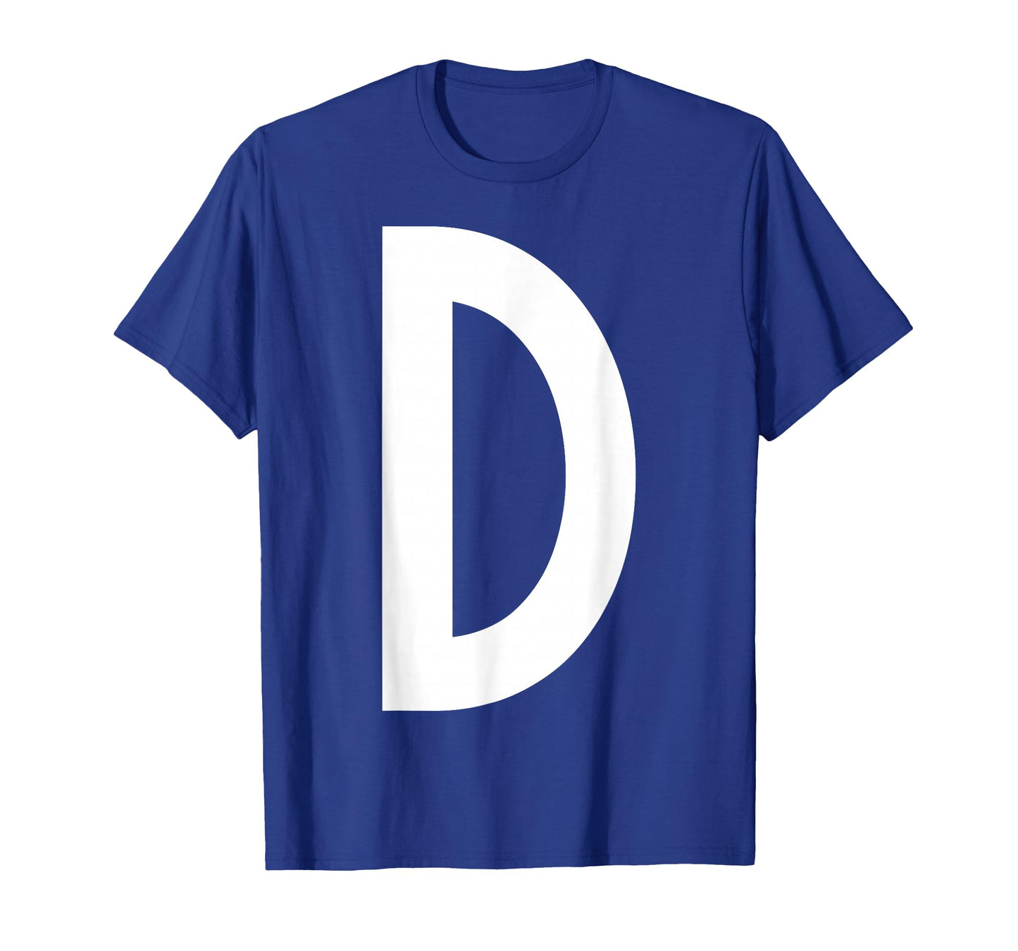 Letter D Funny Group Matching Christmas Costume 2025 Family T-Shirt