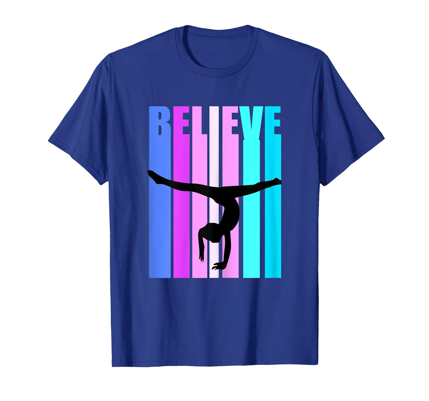 Girls Gymnastics Motivational Inspiring Handstand Queen T-Shirt