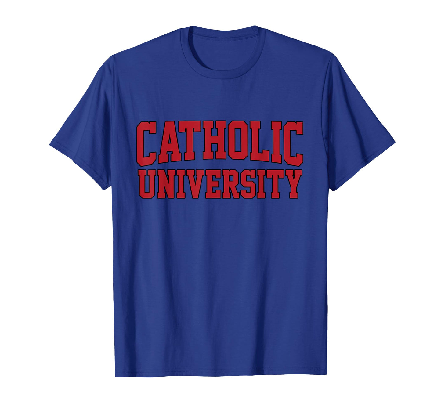 Retro Vintage Catholic Athletic Sports Tee Men Women T-Shirt
