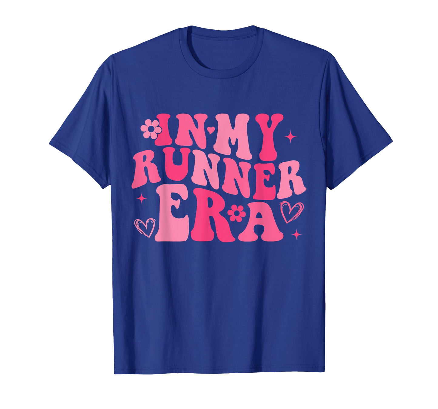 In My Runner Era Funny Running Marathon Groovy Running Mom T-Shirt
