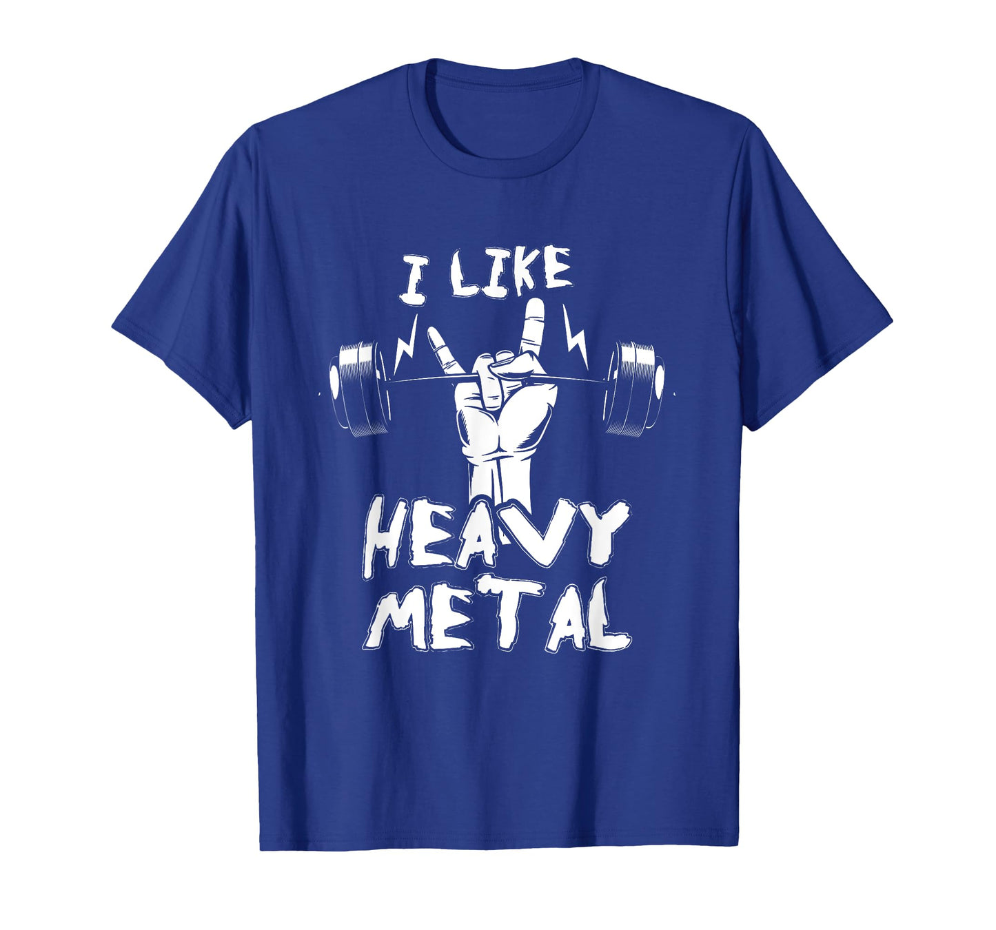 Exercise Fitness Instructor Personal Trainer Gift Heavy Metal Weightlifting Bodybuilding Gym Workout Barbell T-Shirt