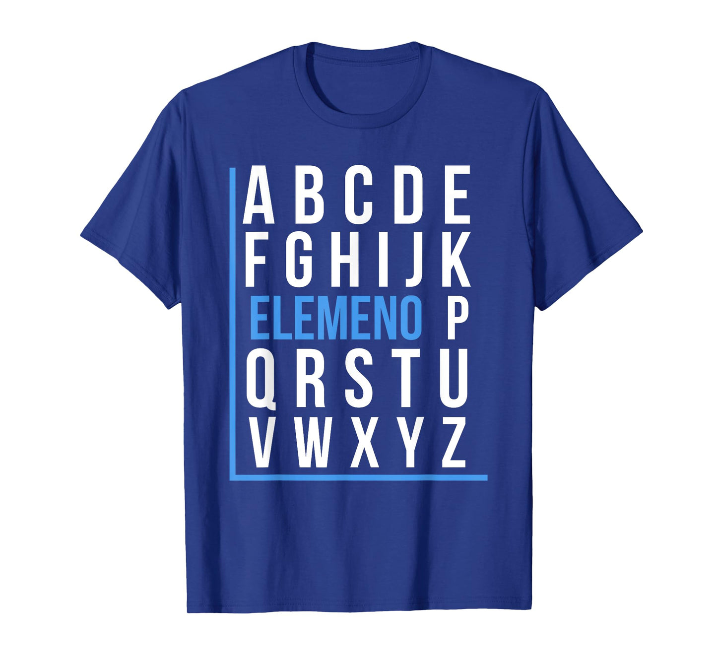 Elemeno Alphabet Song Grammar Sarcastic Spelling T-Shirt T-Shirt