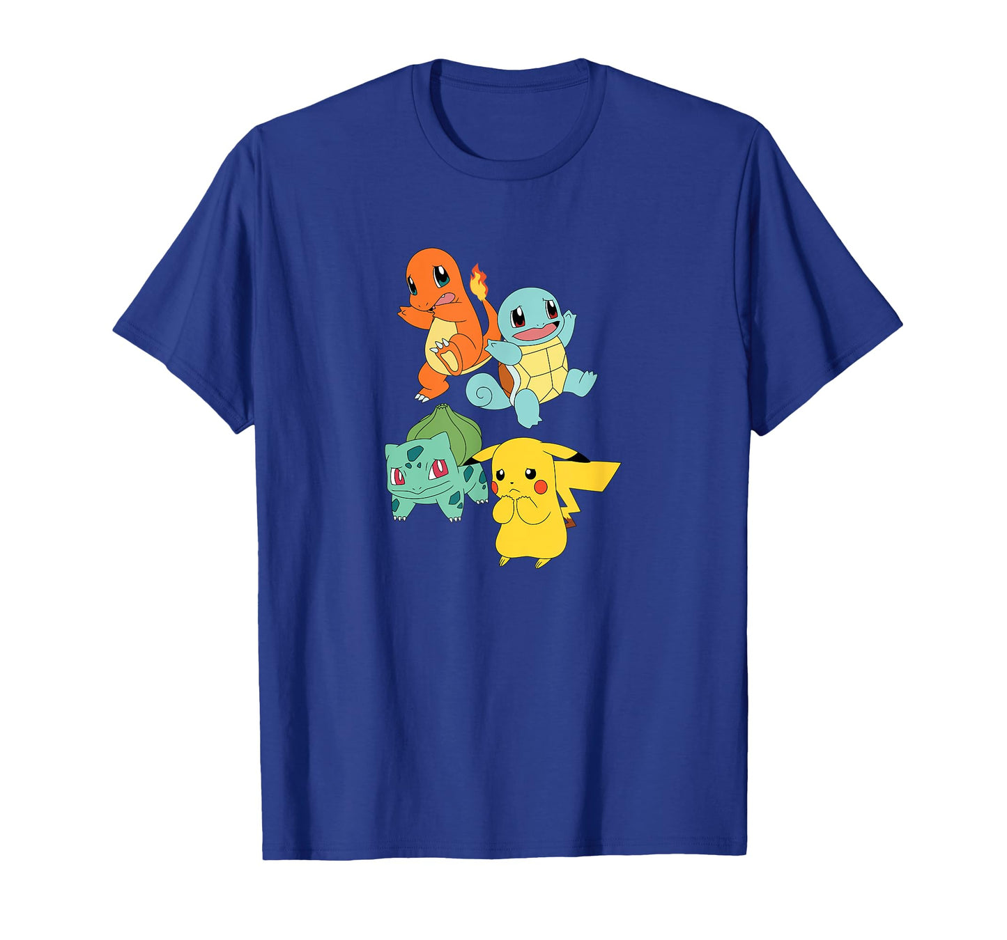 Pokémon - Pikachu Bulbasaur Squirtle Charmander T-Shirt