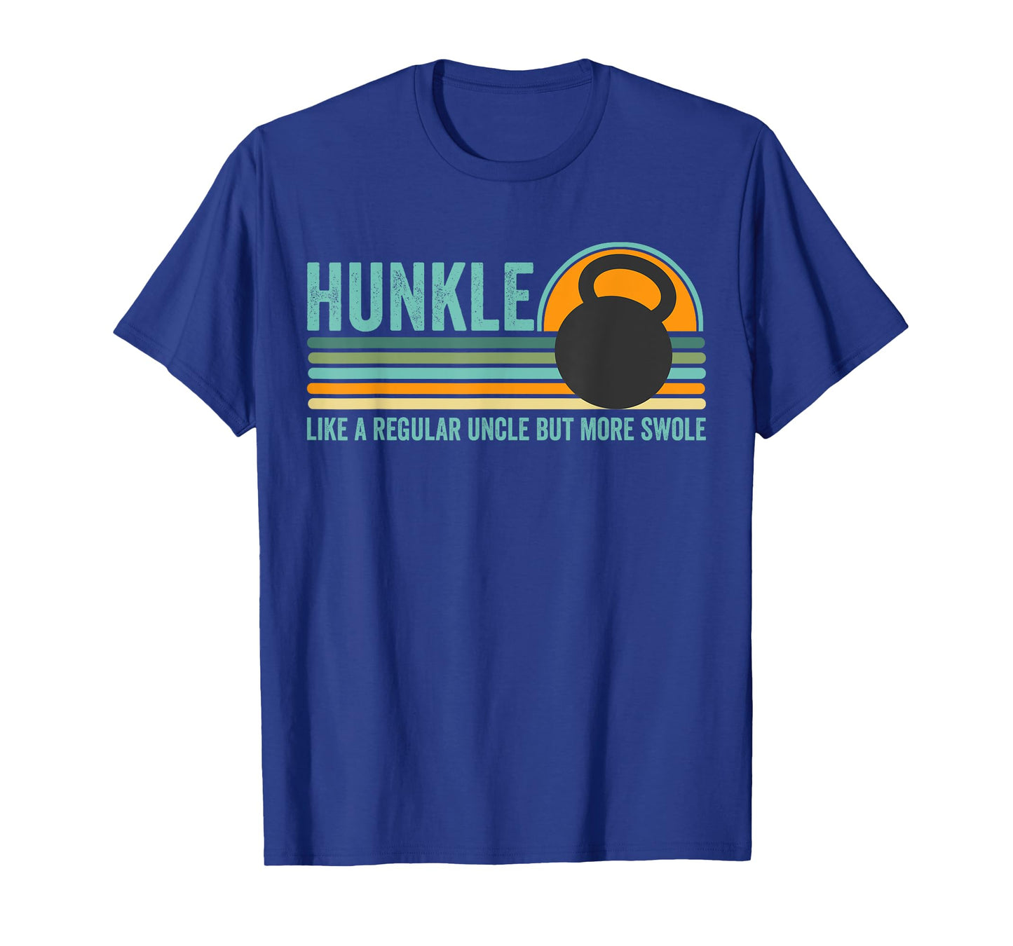 Hunkle Funny Uncle Gift Hunky Uncle Swole Meme Body Builder T-Shirt