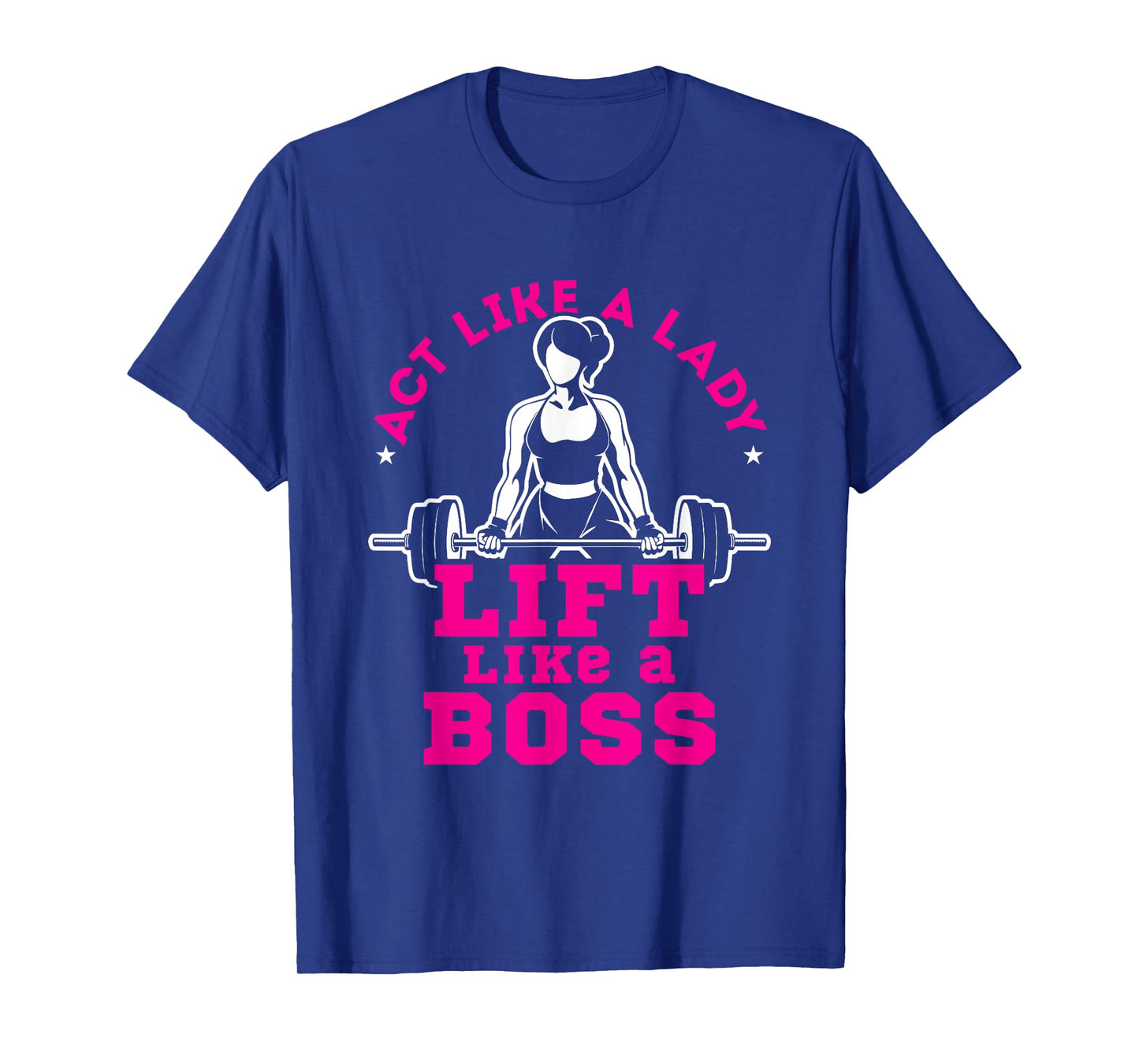 Motivational Workout Women Cute Fitness Gym Weightlifting T-Shirt
