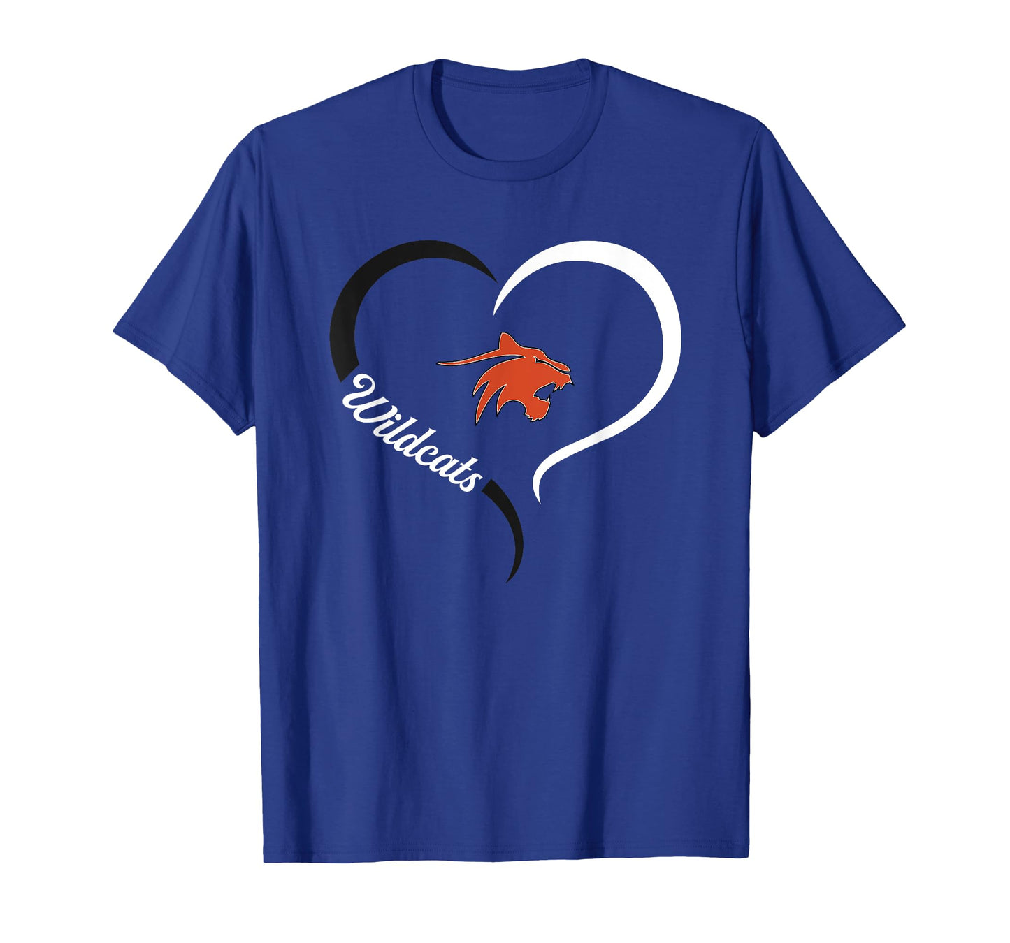 Greater Latrobe Wildcats Logo Half Heart Slogan HS T-Shirt