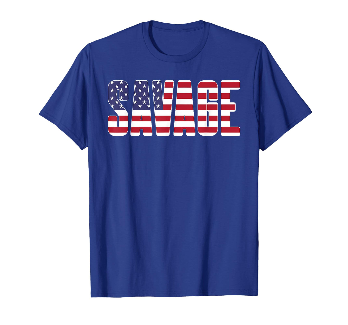 Savage T-Shirt - Awesome American Lifting USA Gym Strong Tee