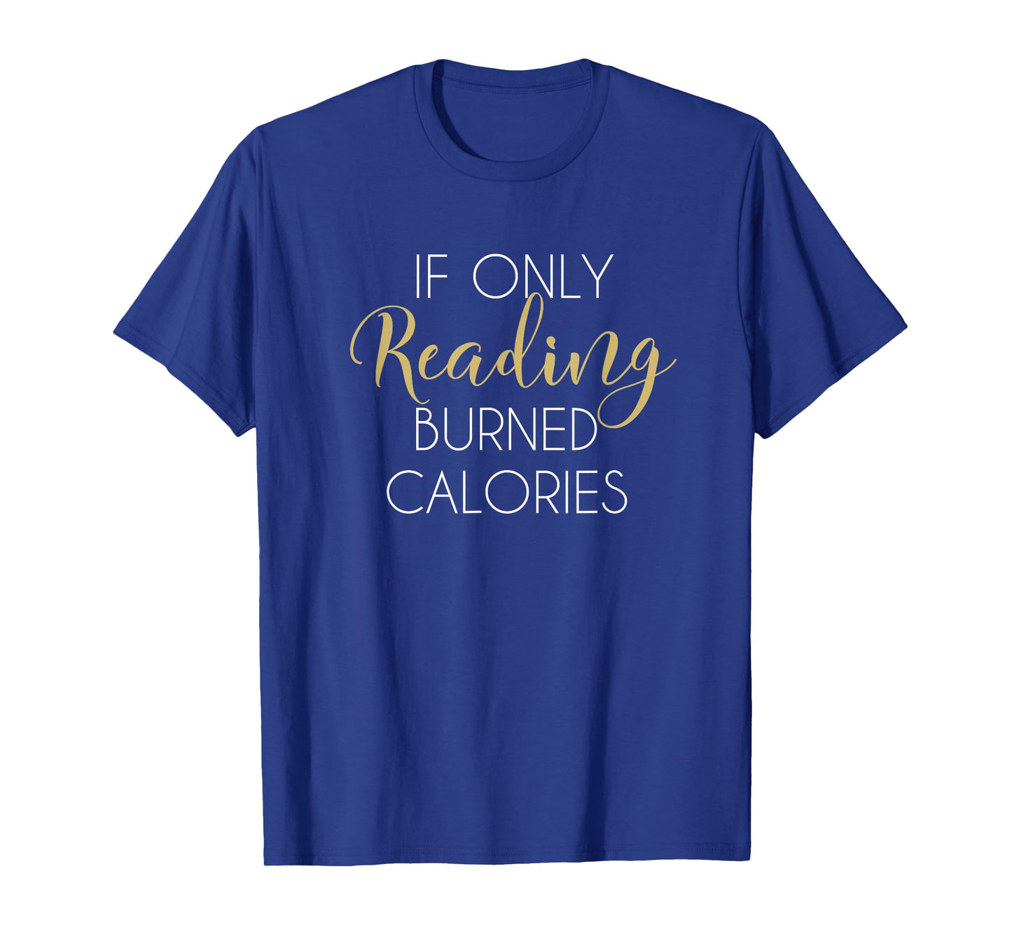 Reading Workout Shirt Funny Gym Fitness Gift Tee Book Lovers T-Shirt