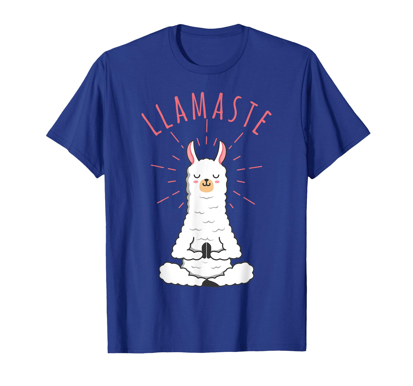 Funny Llama Do Yoga, Llamaste, Namaste Funny Yoga Meditation T-Shirt