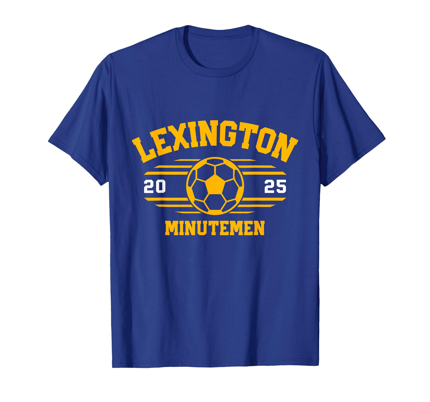Lexington Minutemen Soccer Ball 2025 T-Shirt