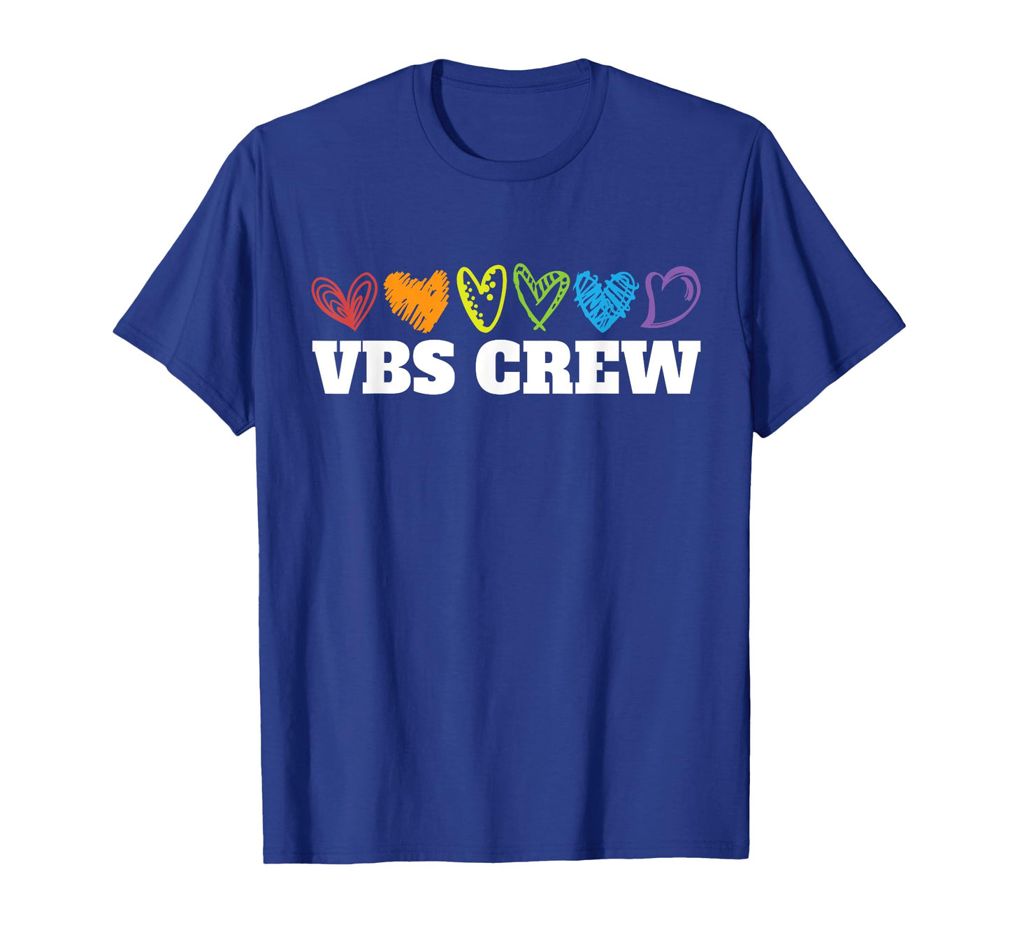 VBS Crew Hearts Vacation Bible School Squad Bible Study T-Shirt
