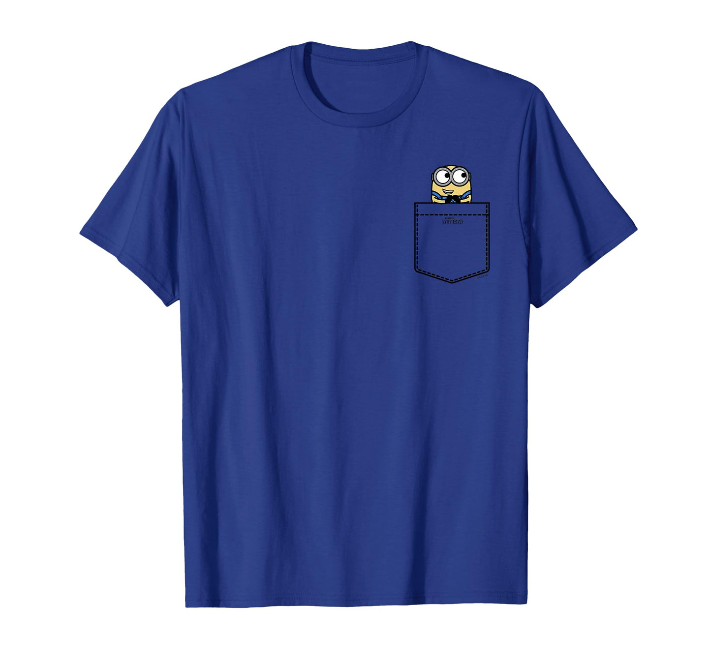 Minions Bob Mischievous Smile Pocket Hit T-Shirt