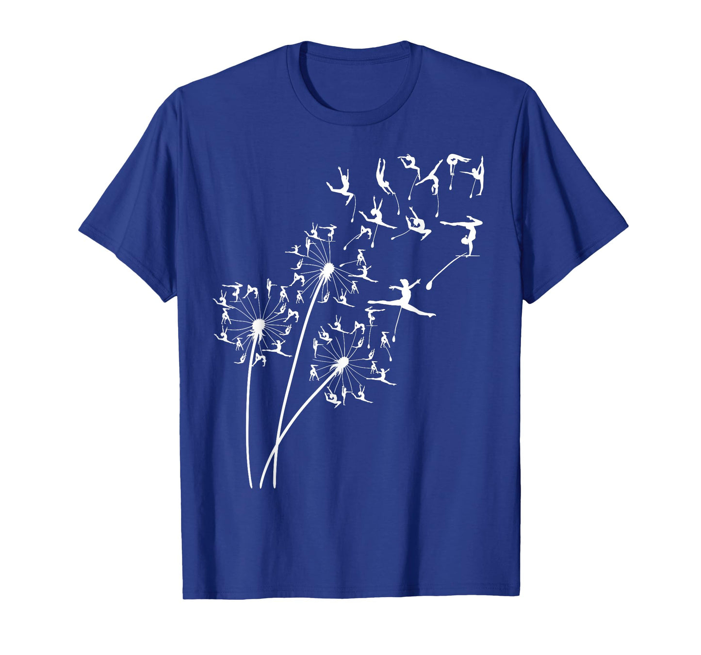Dandelion Gymnastics Flower, Floral Gymnastics Tree T-Shirt